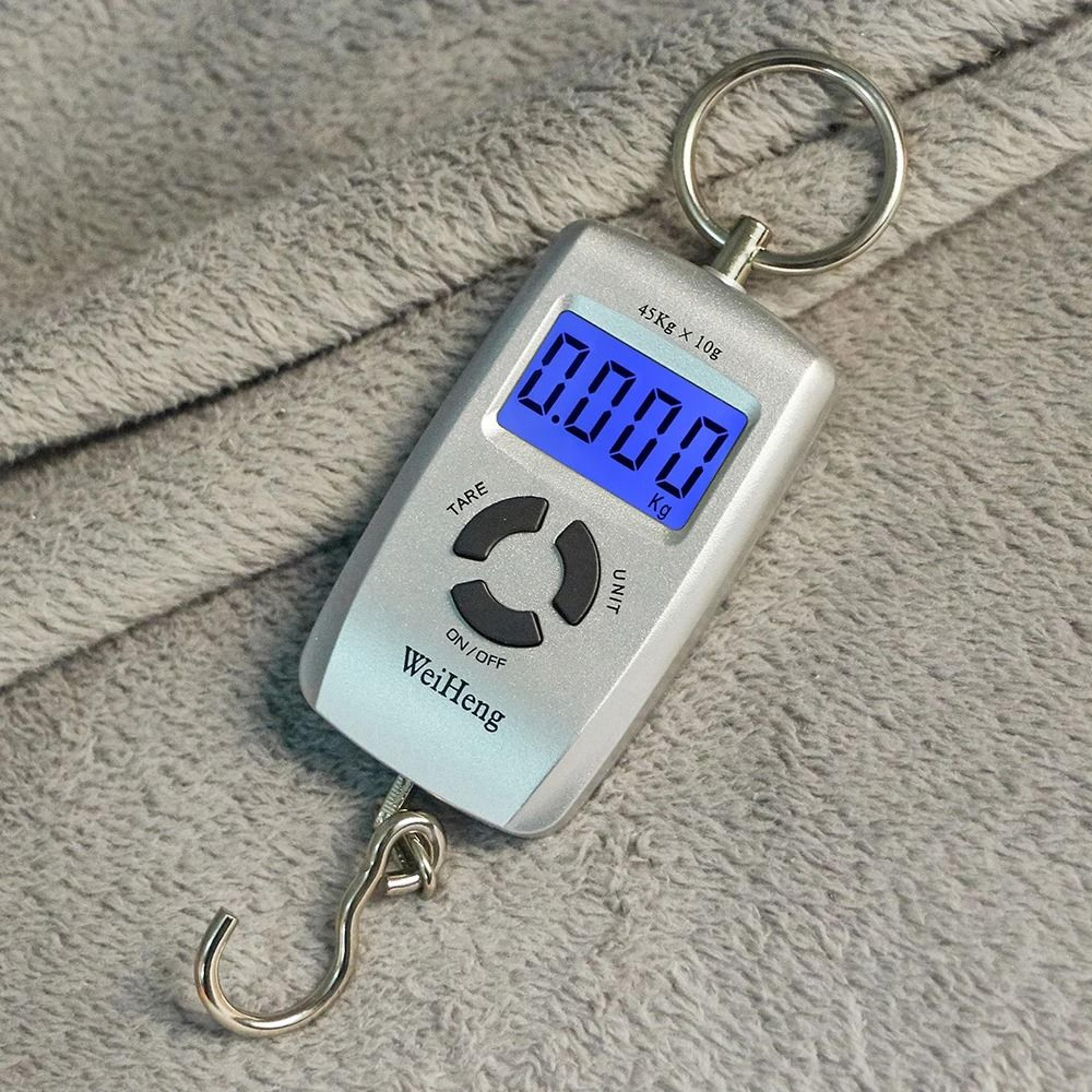 liftcheck 45kg digital hanging scale for luggage and fishing