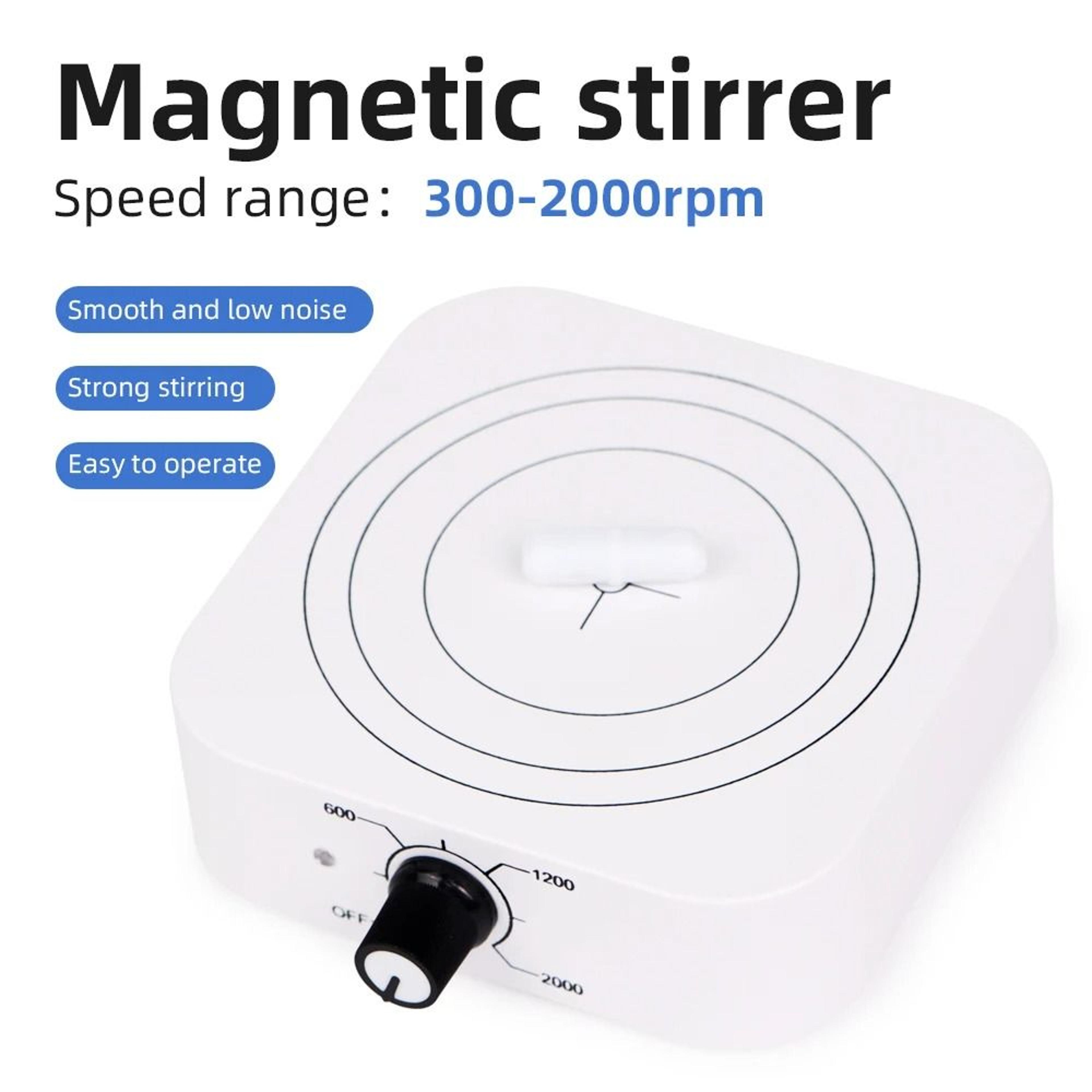 1l adjustable laboratory magnetic stirrer 300–2000 rpm
