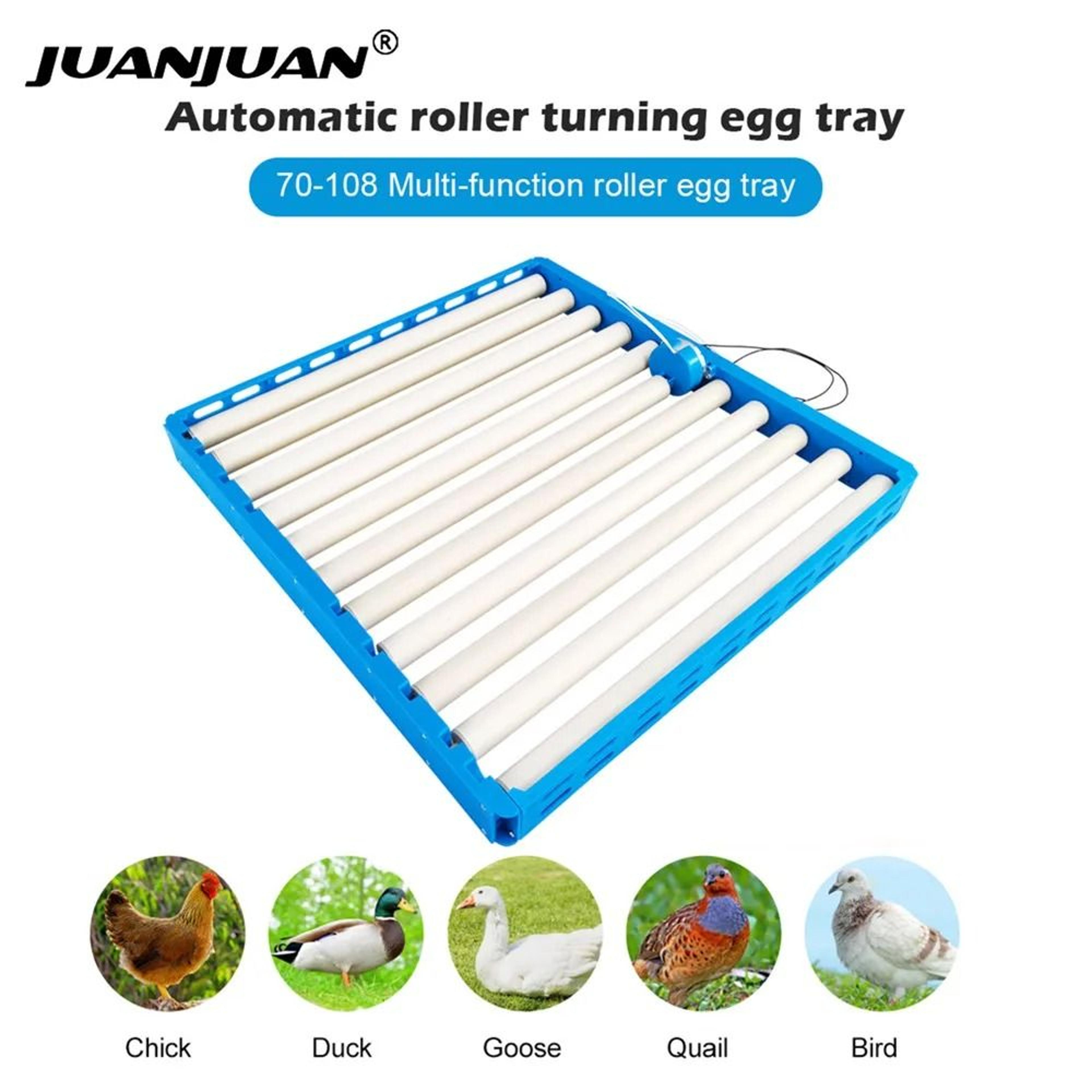 hatchroll 360 automatic egg turner and incubator roller tray