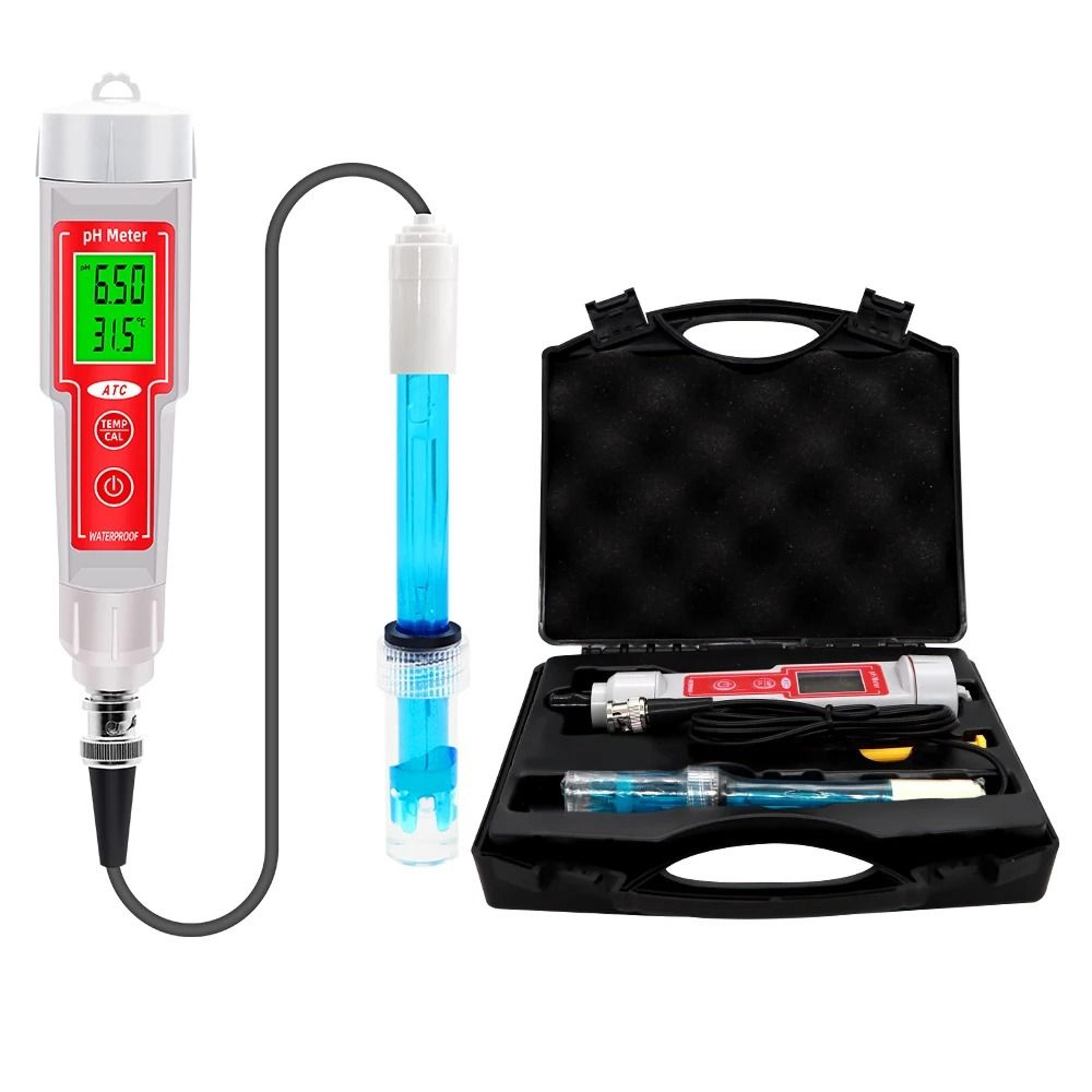 aquaread 2-in-1 digital ph meter and water quality tester with temperature