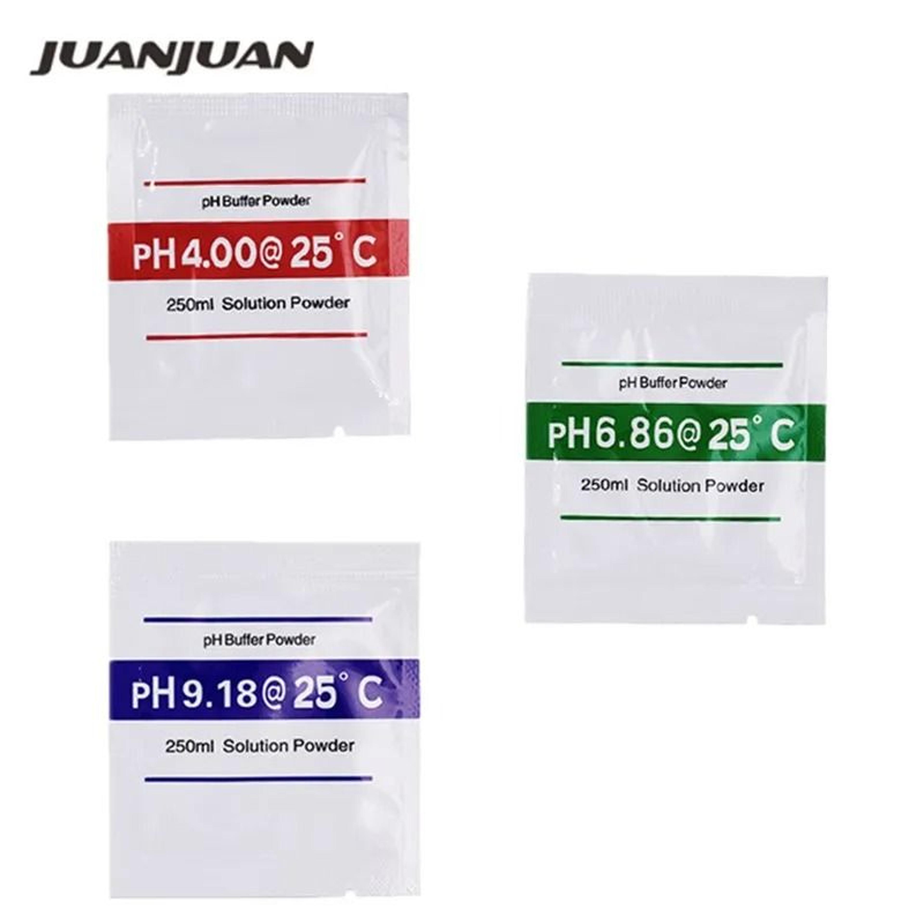 calibraset 3-point ph buffer powder and ph meter calibration kit