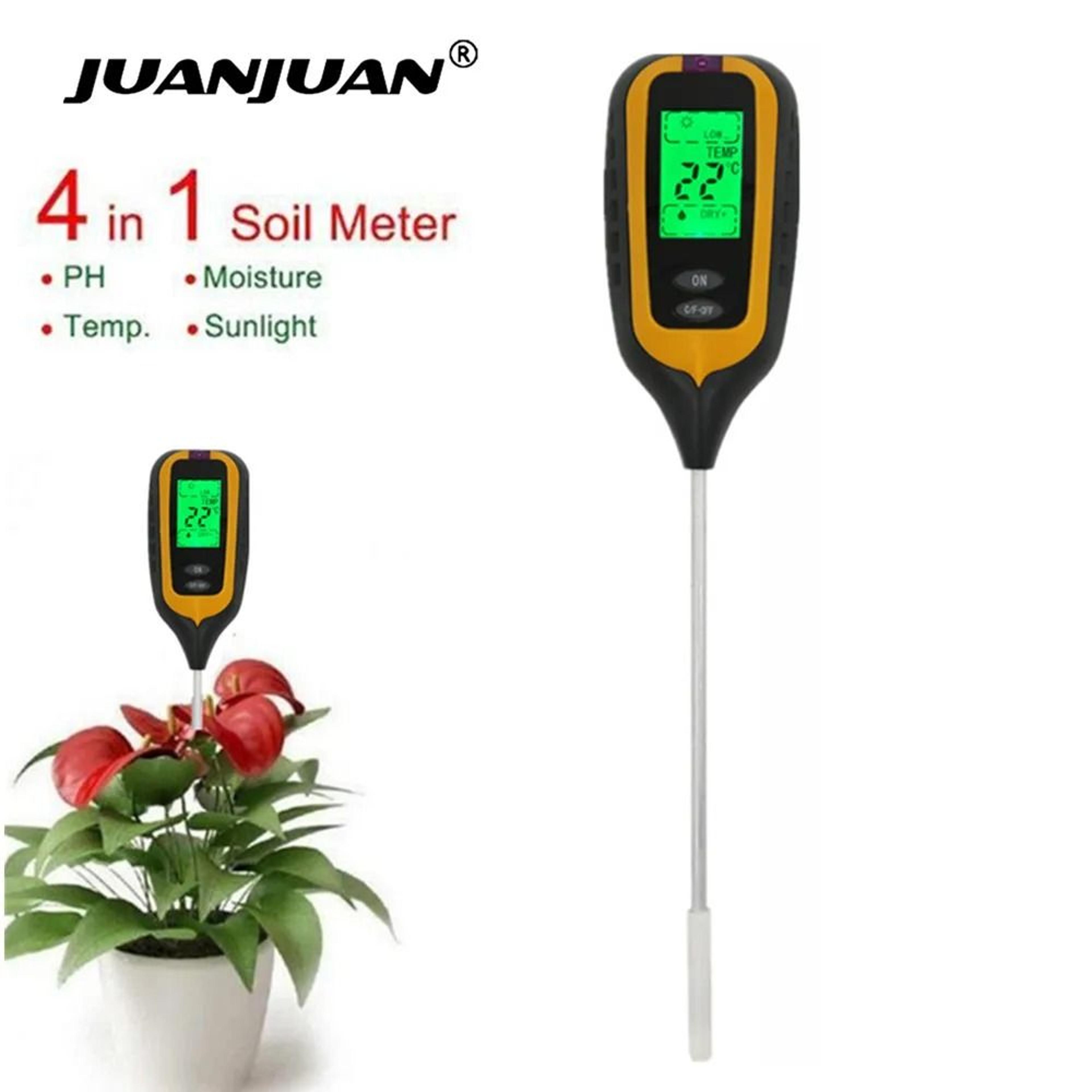 plantsense 4-in-1 digital soil tester and soil moisture meter