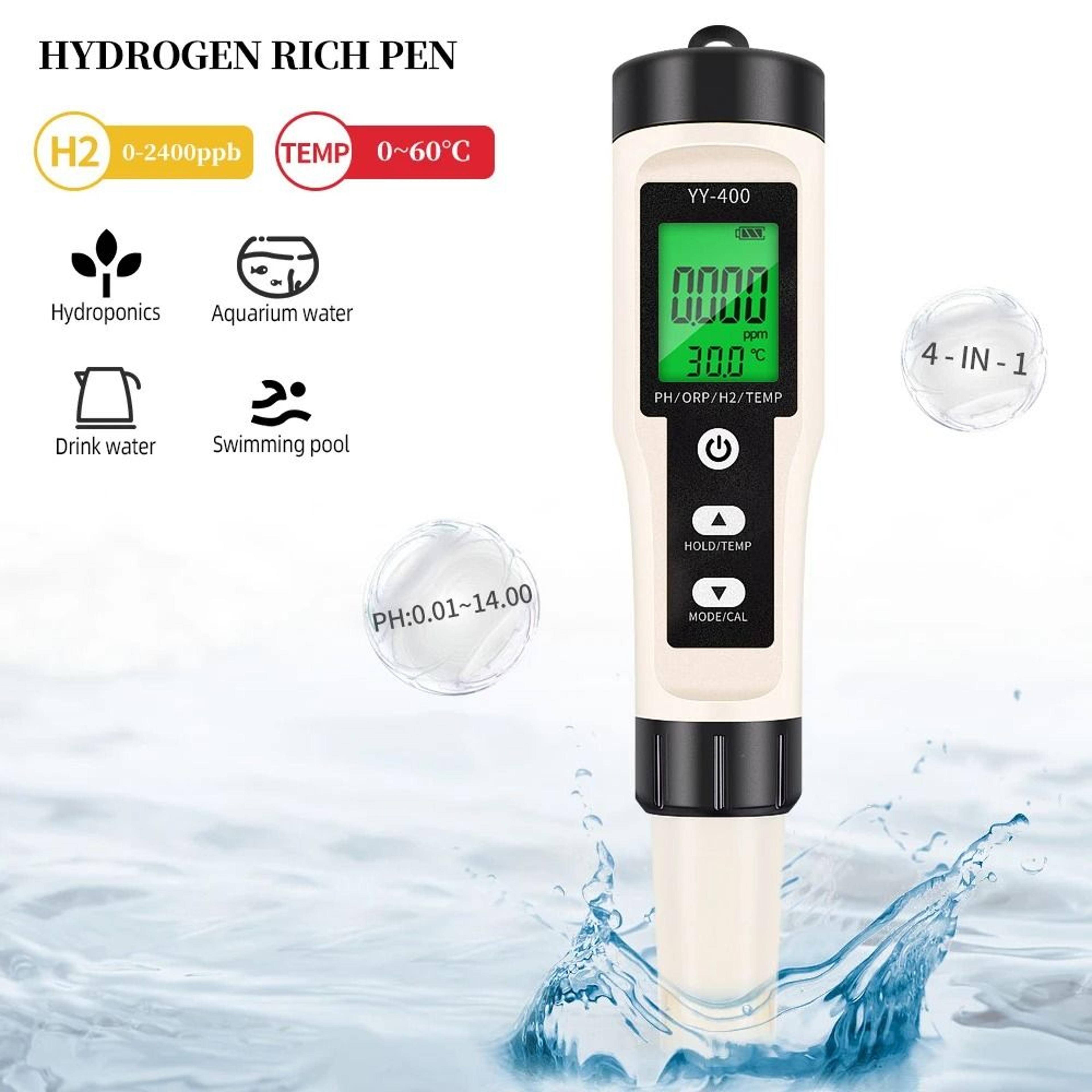 aquasense 4-in-1 ph orp hydrogen meter with temperature