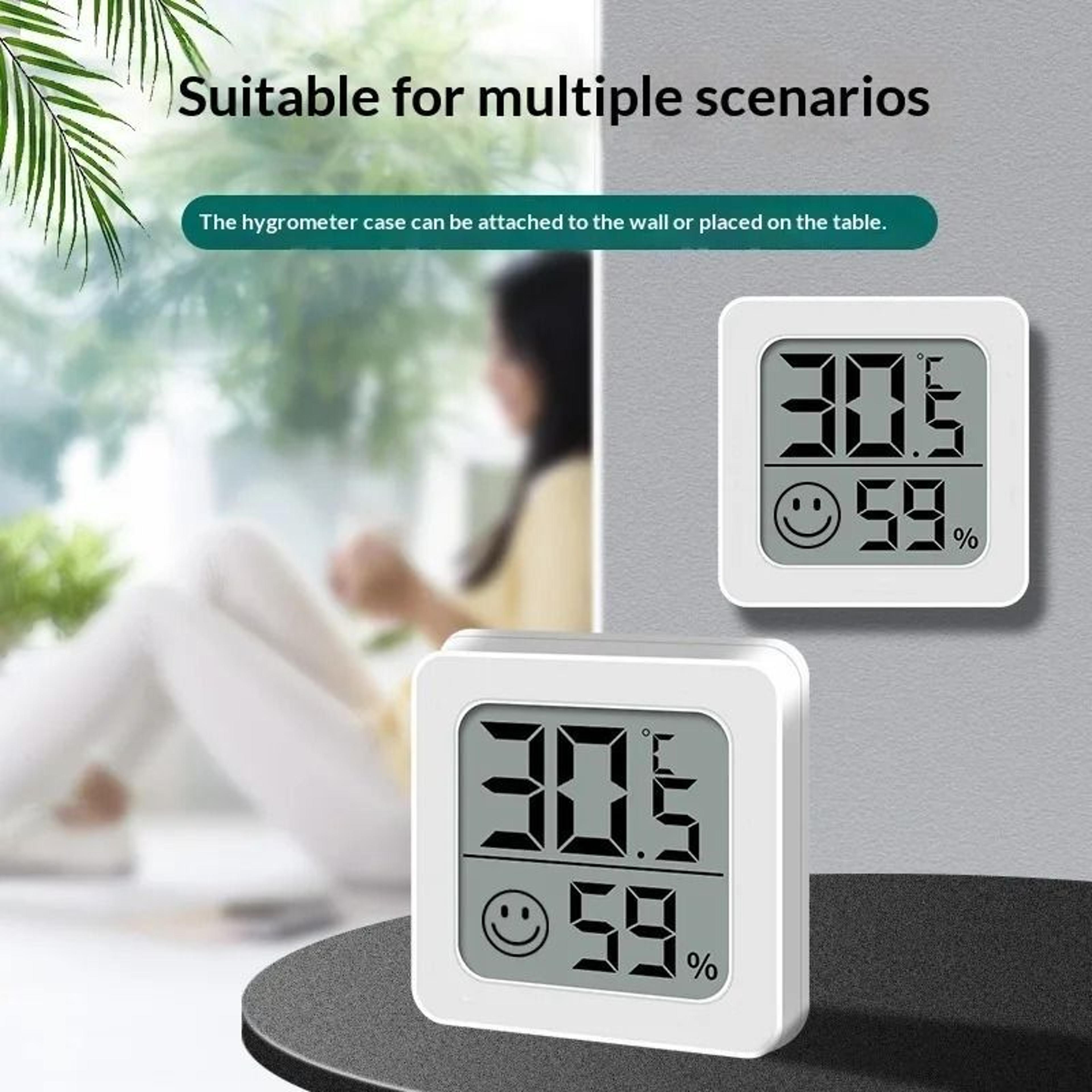 mini lcd digital thermometer hygrometer indoor temperature humidity meter