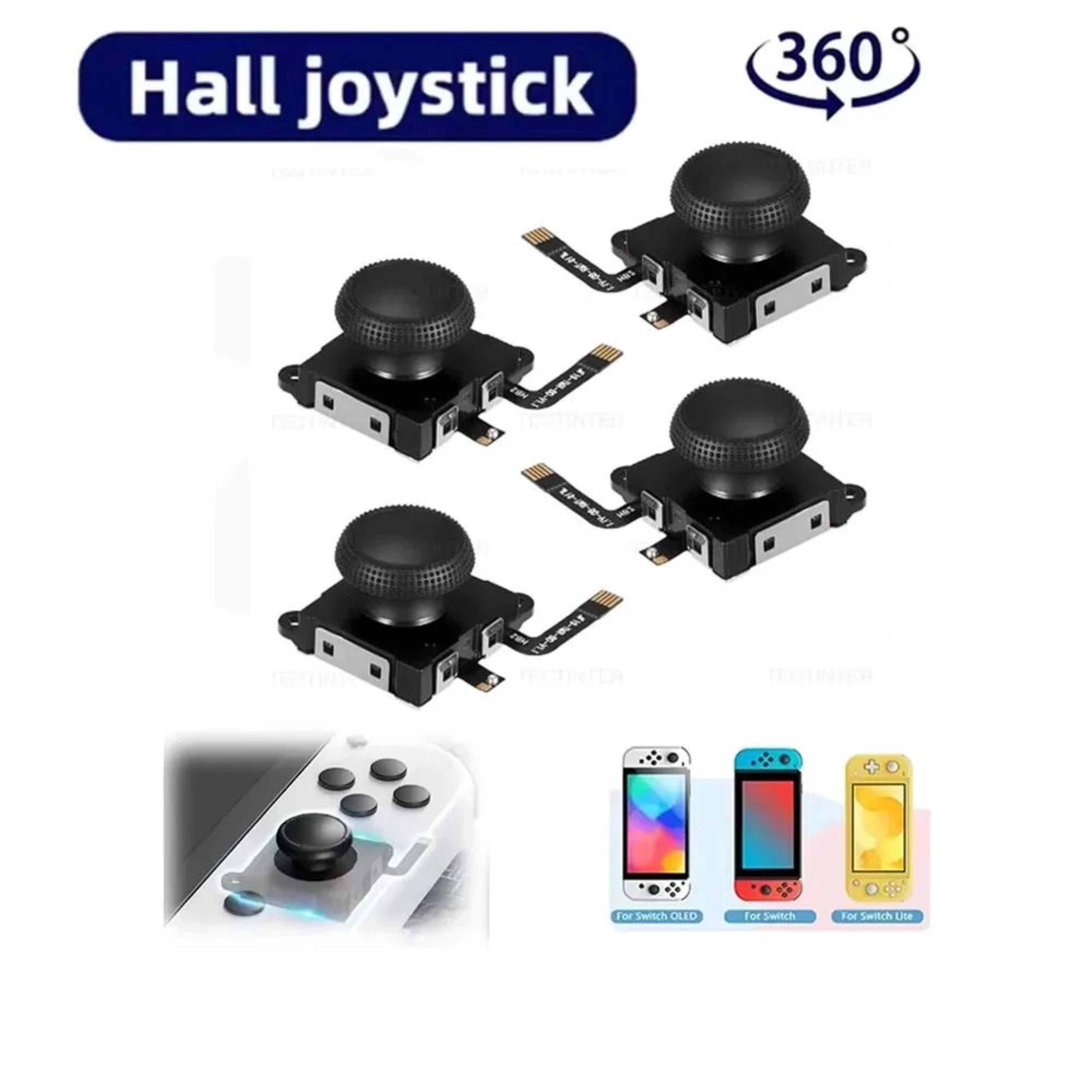 hall effect joystick replacement for nintendo switch lite and oled