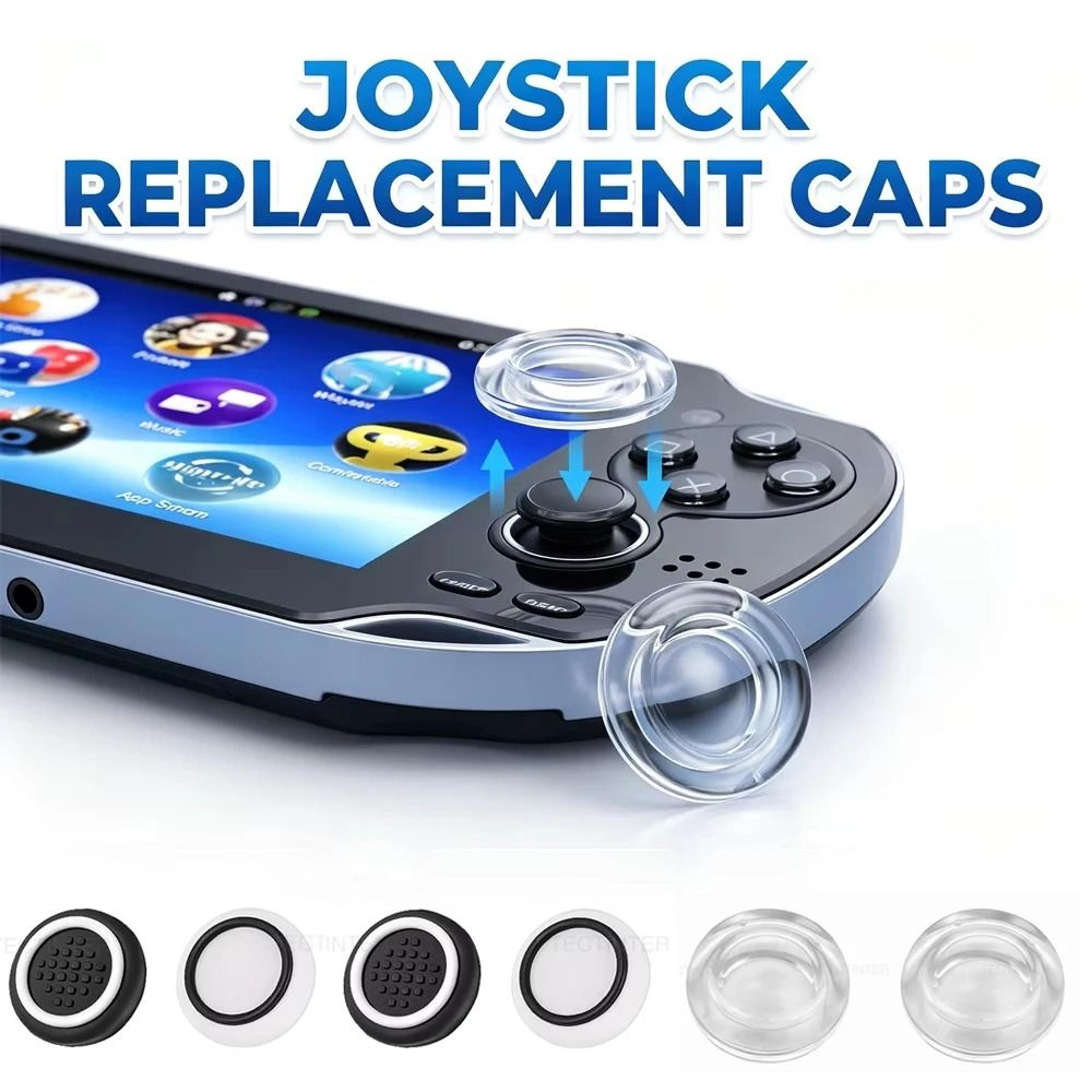 transparent silicone thumbstick grips for ps vita 1000 2000
