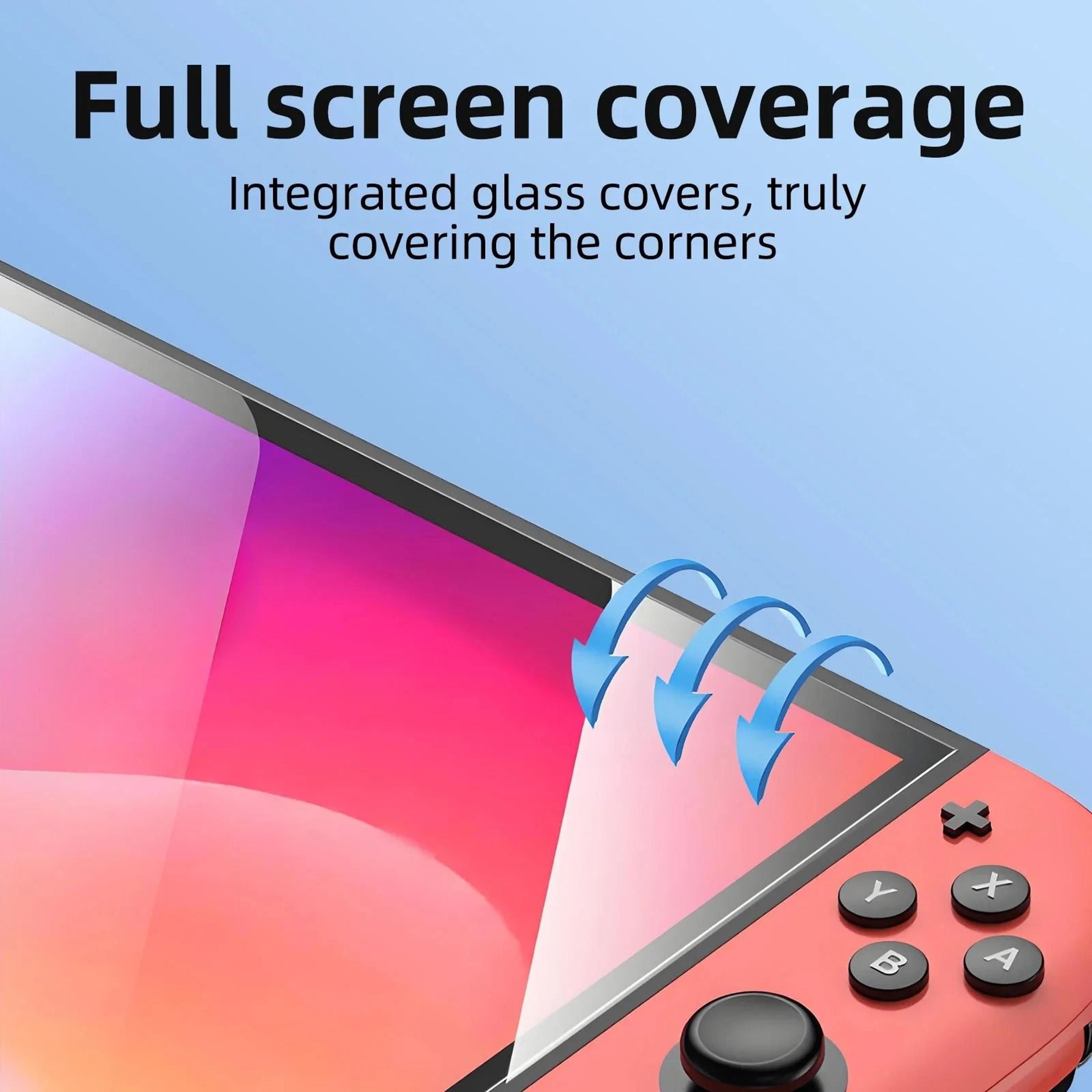nintendo switch 2 9h clear tempered glass screen guard