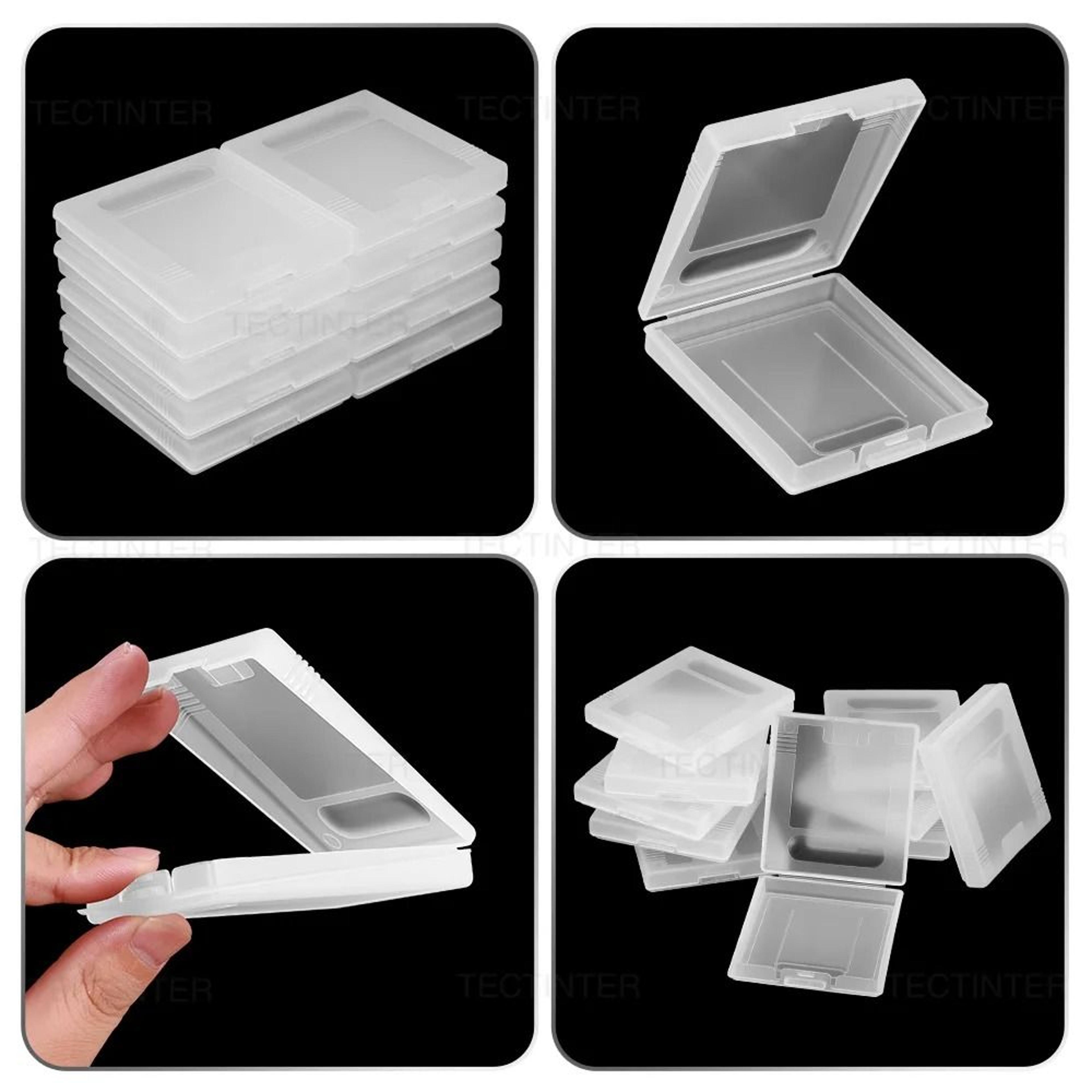 clear game boy cartridge protective case for gb gbc gbp