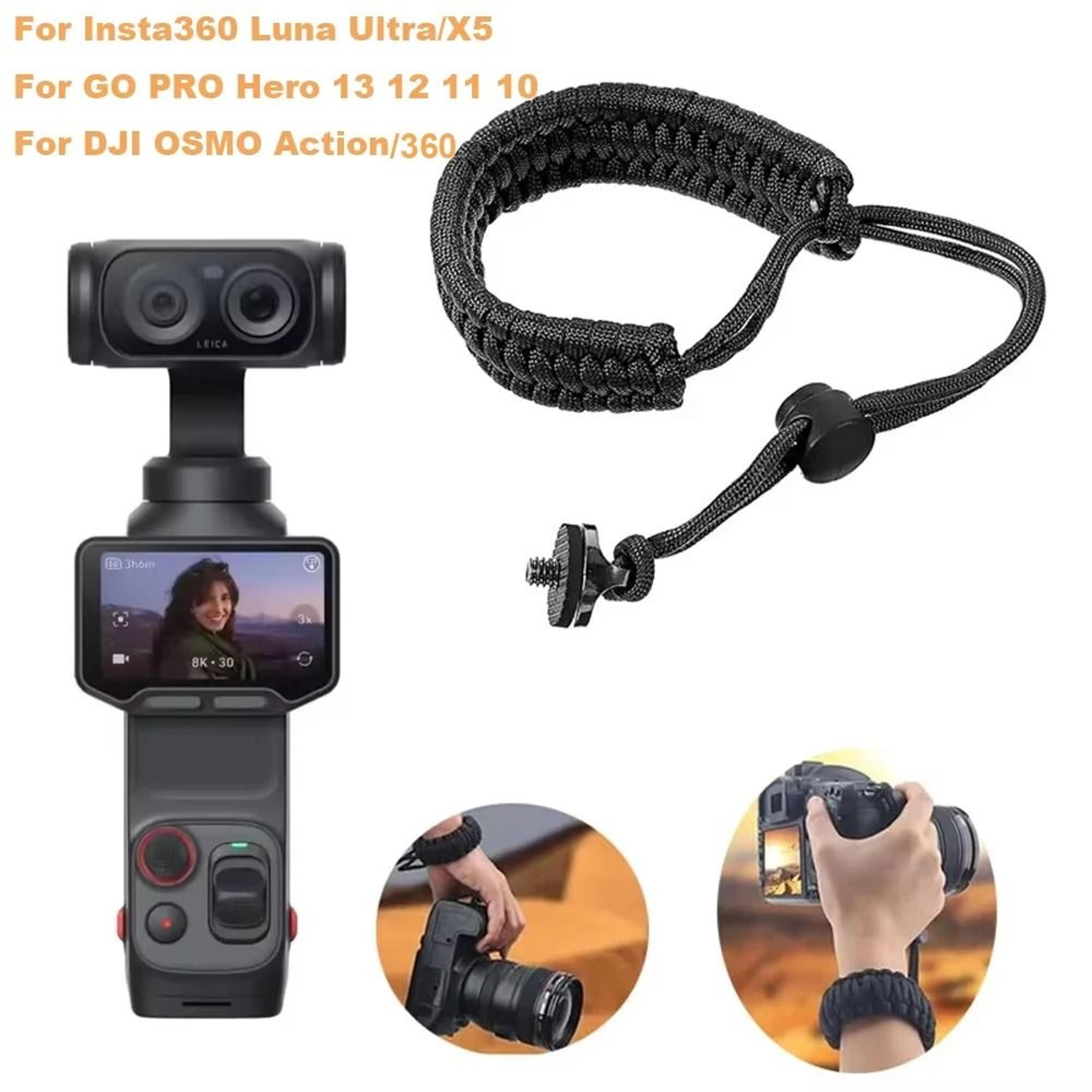 1/4-inch anti-lost wrist strap for insta360 gopro dji action cameras