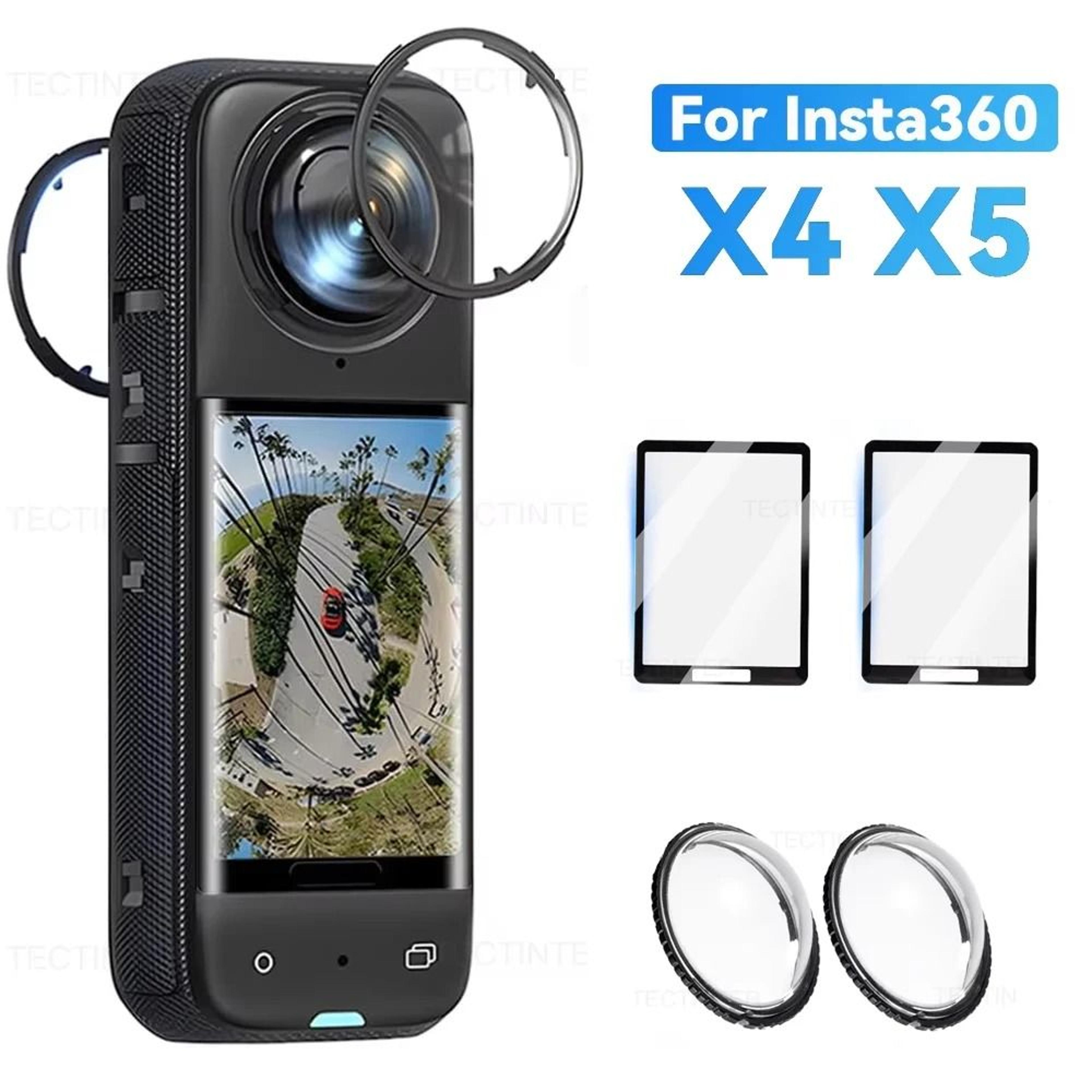 insta360 x4 x5 rotating lens guard anti-scratch protector