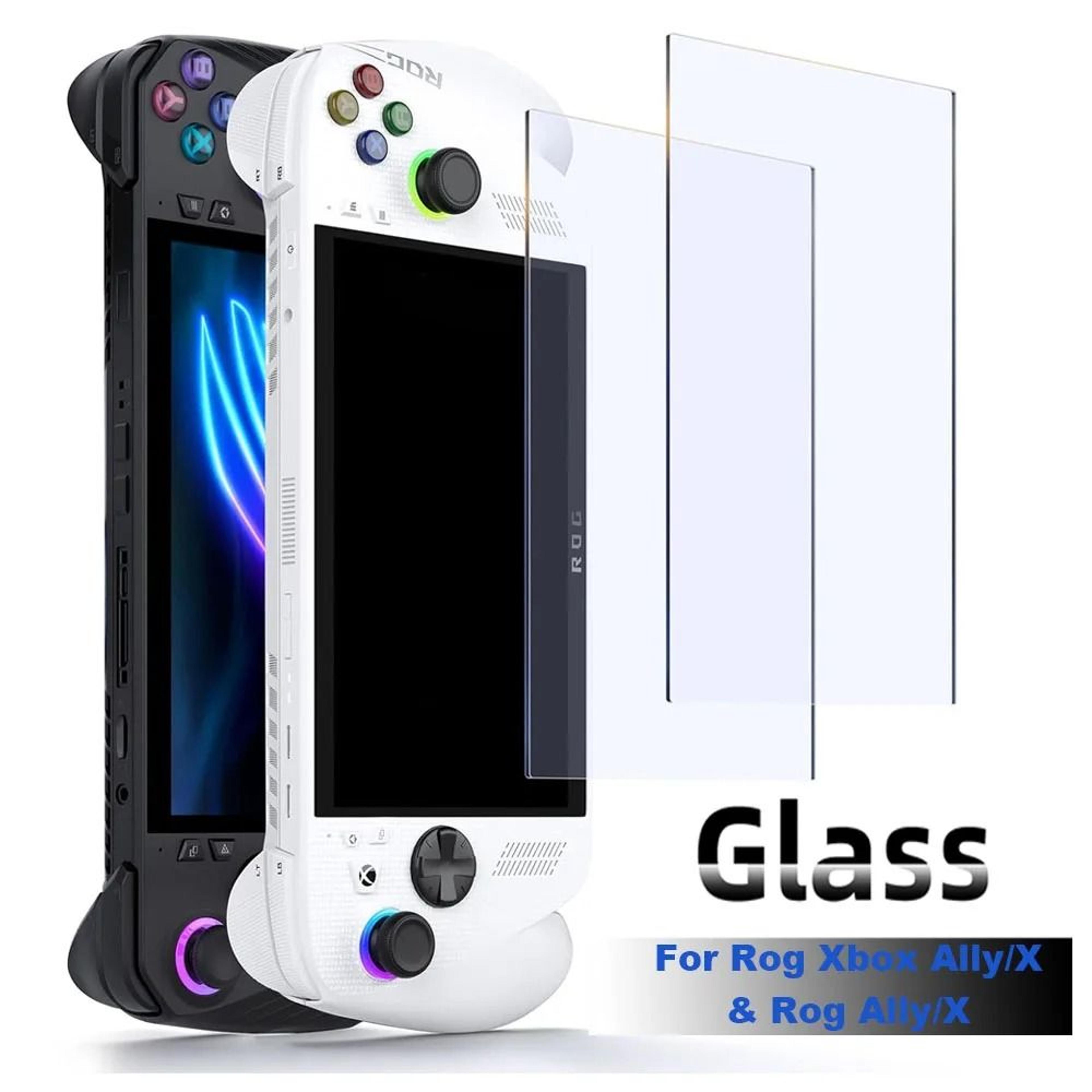 7 inch tempered glass screen protector for rog ally, ally x and xbox ally