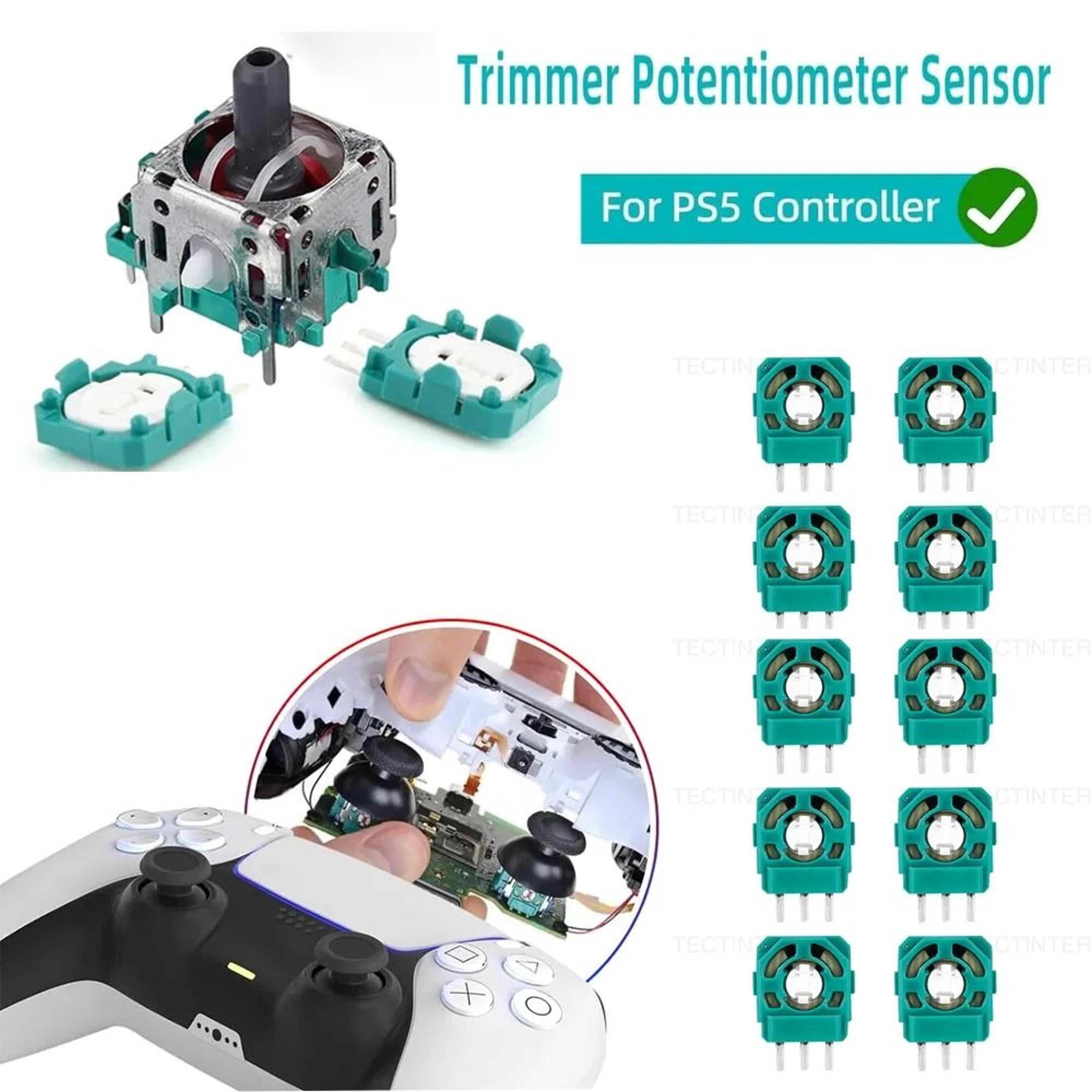 ps5 dualsense 2.3k ohm analog joystick potentiometer replacement module