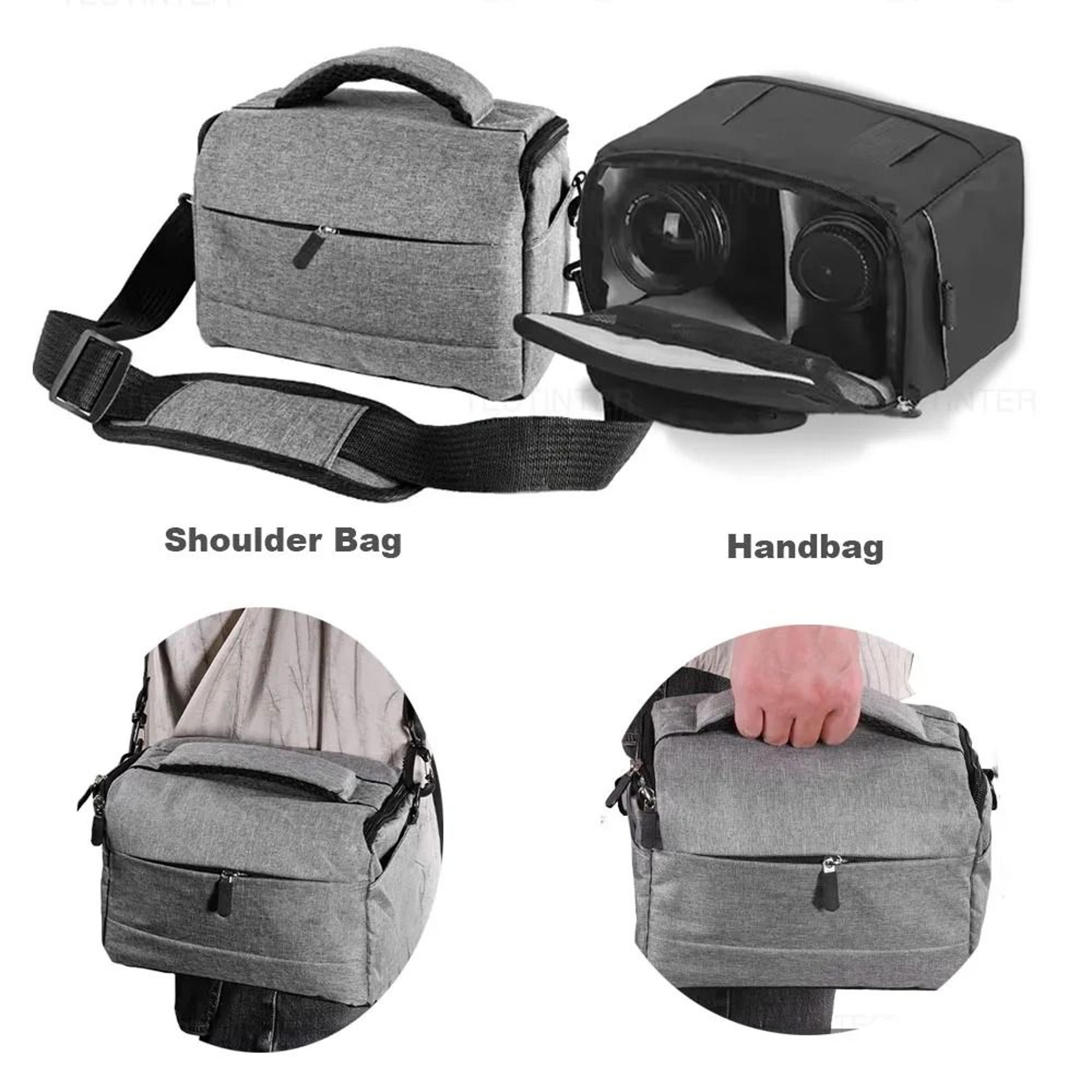 portable dslr camera shoulder bag for sony canon nikon and instax