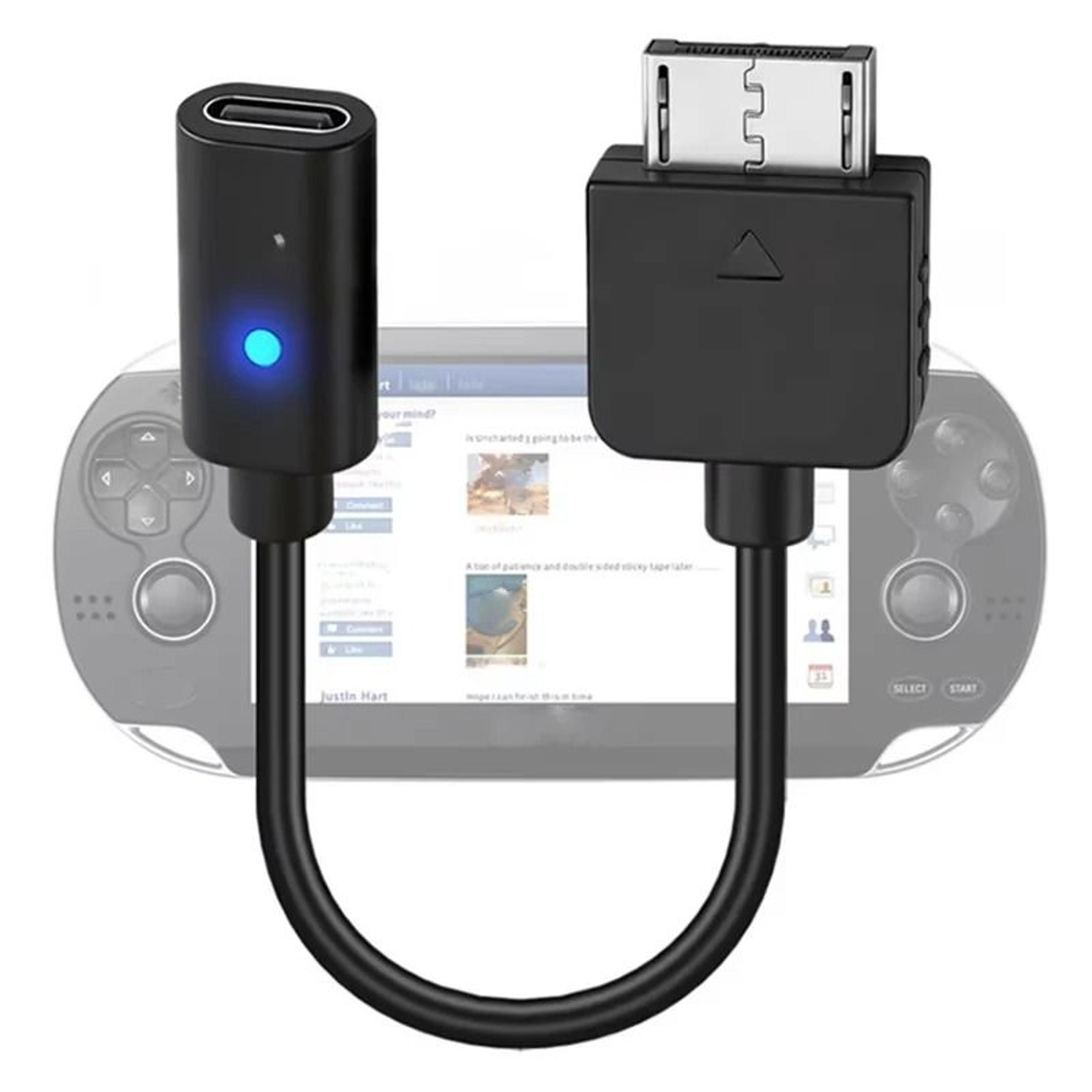ps vita 1000 usb-c female charging adapter converter cable