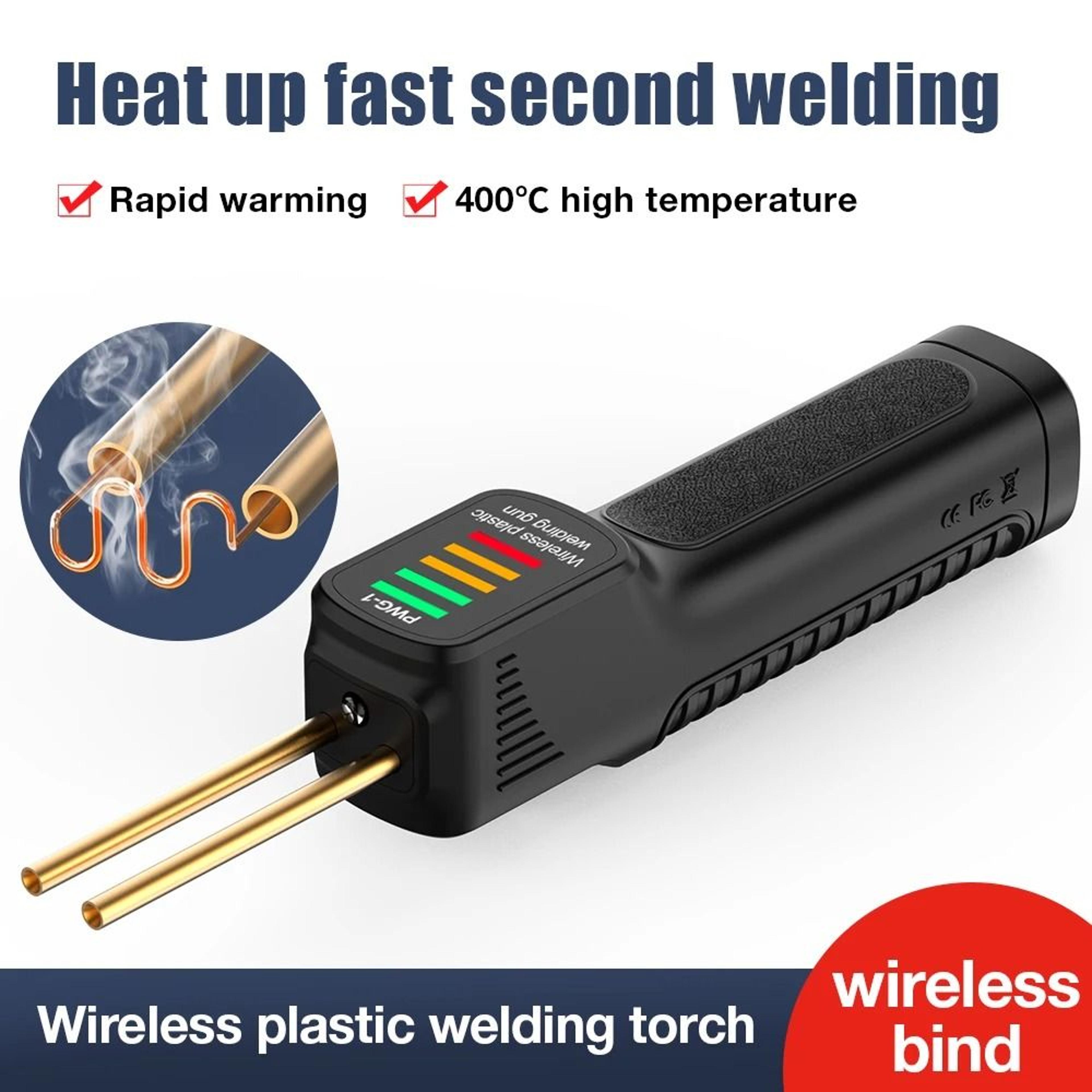 pwg-1 cordless plastic welder usb rechargeable hot stapler car bumper repair kit