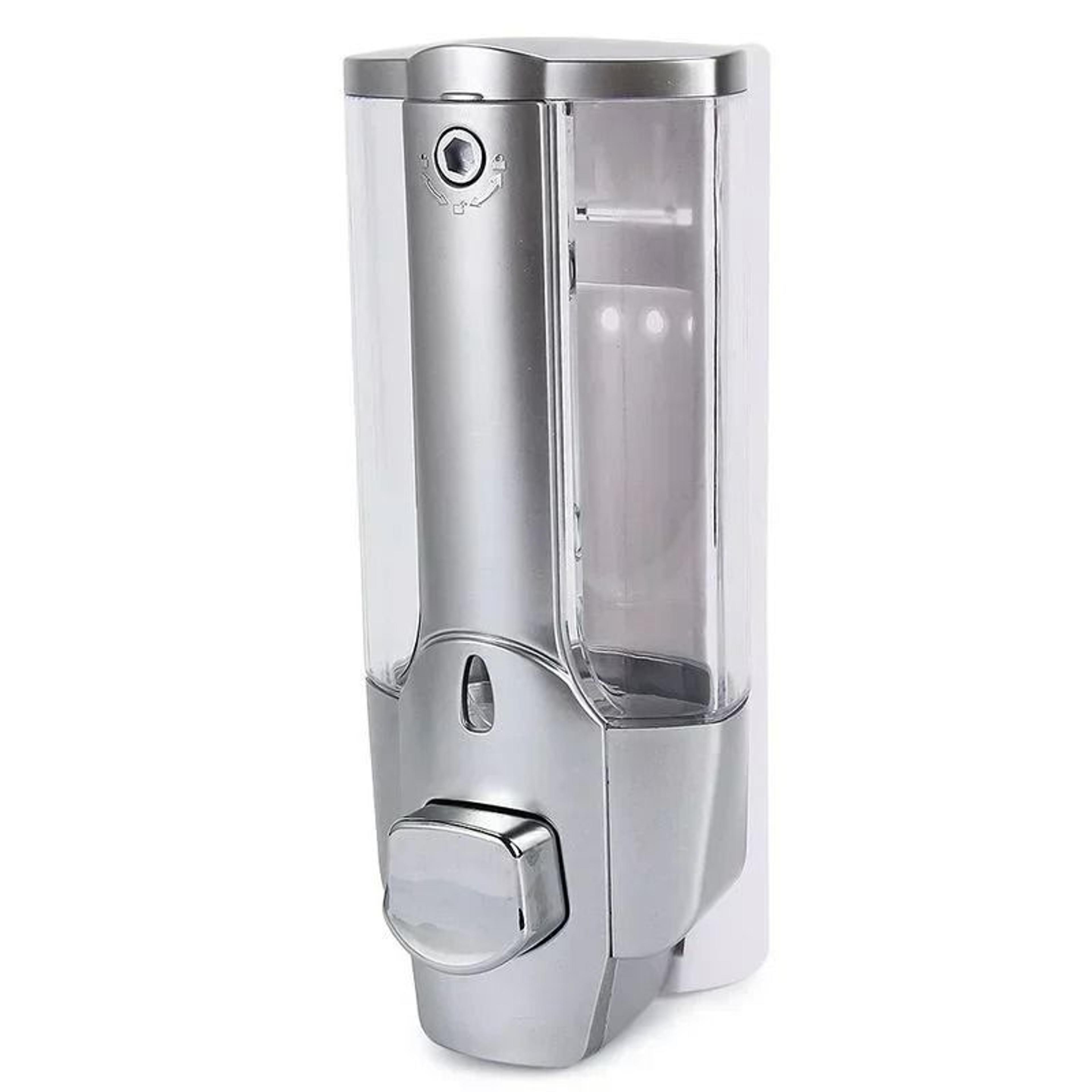 350ml wall mounted soap dispenser refillable shampoo and body wash pump for bathroom
