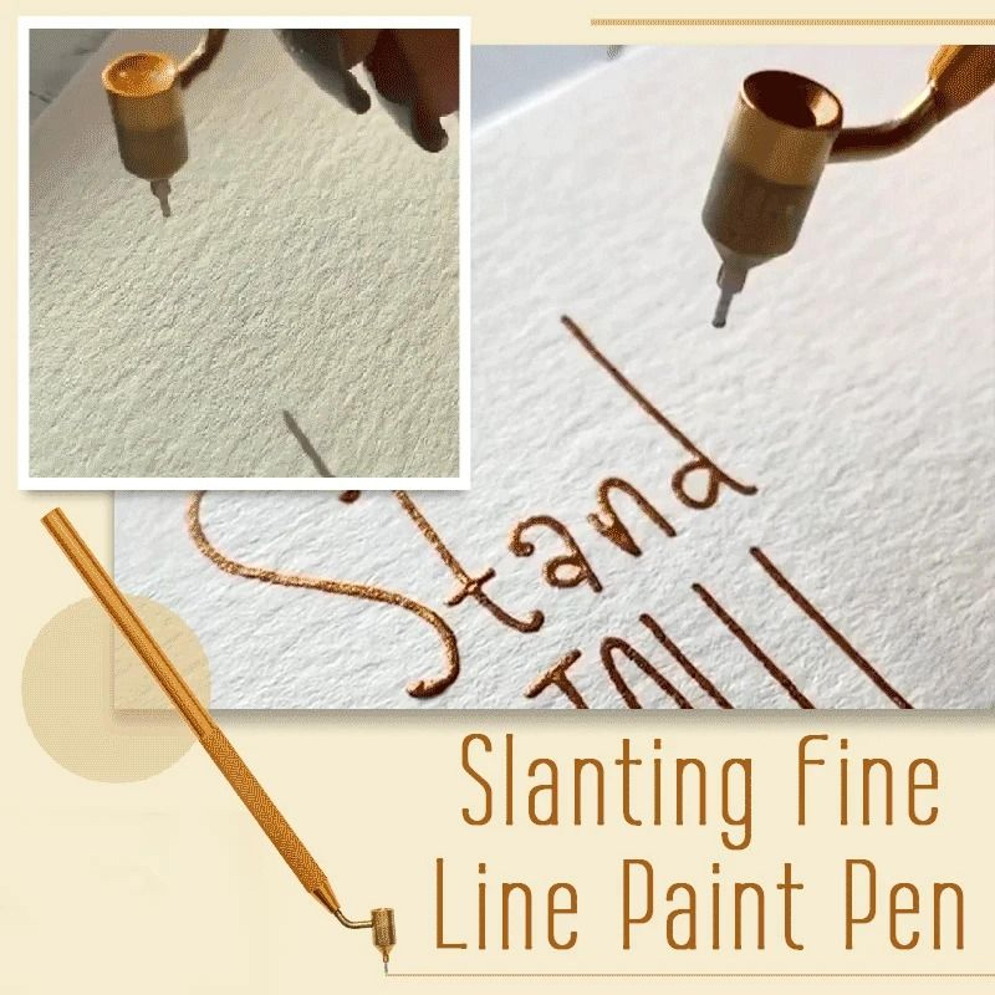fine line fade-resistant paint pen for canvas and diy crafts