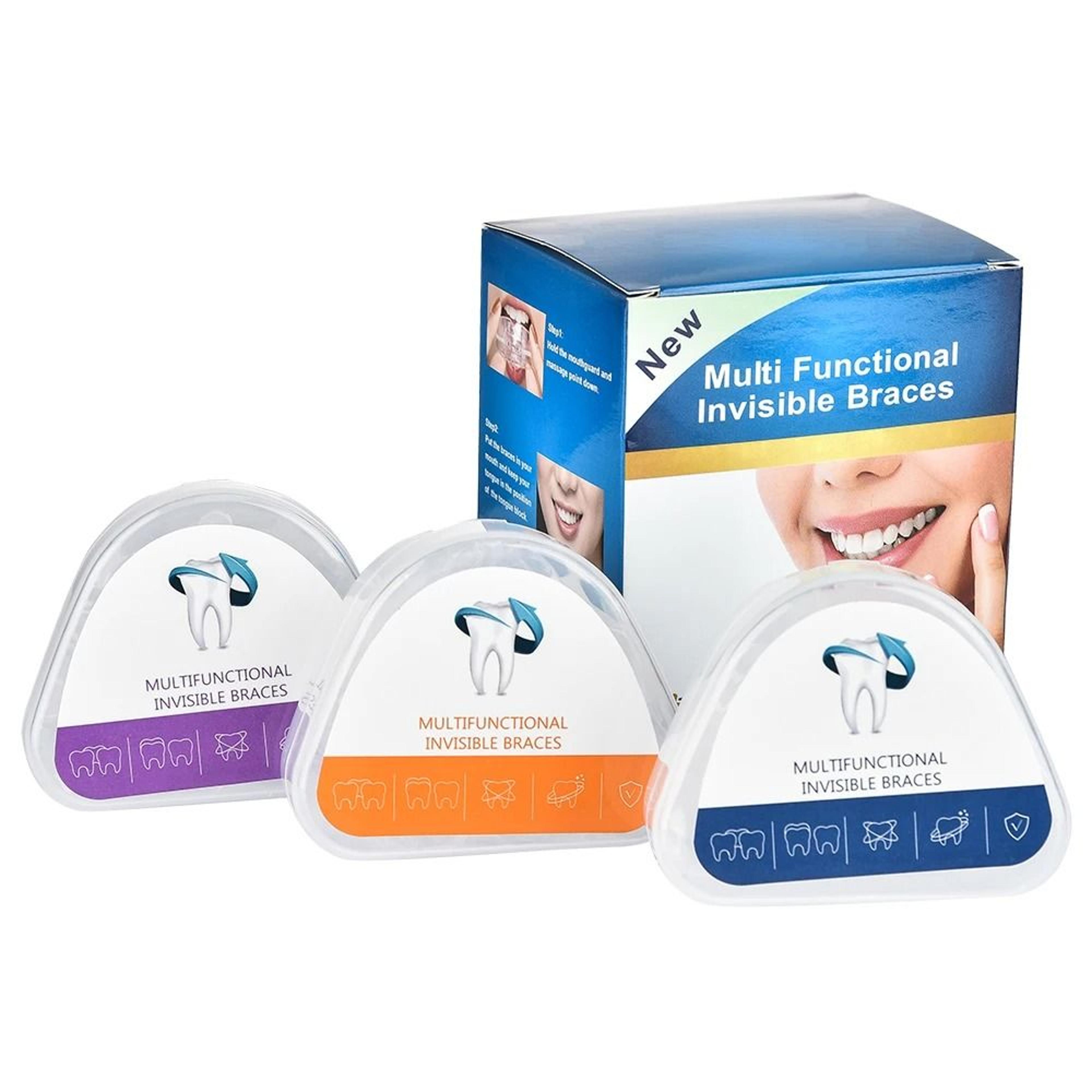 transparent soft and hard orthodontic retainer tray