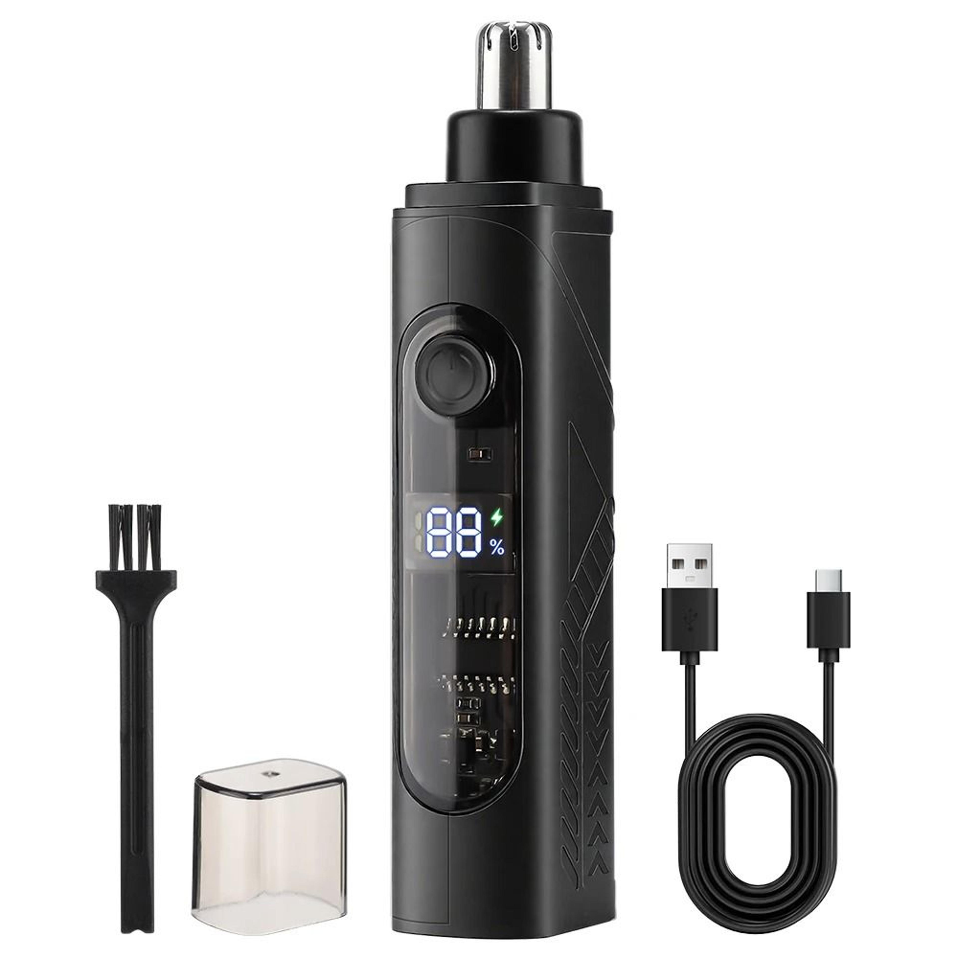 rechargeable electric nose hair trimmer for men and women