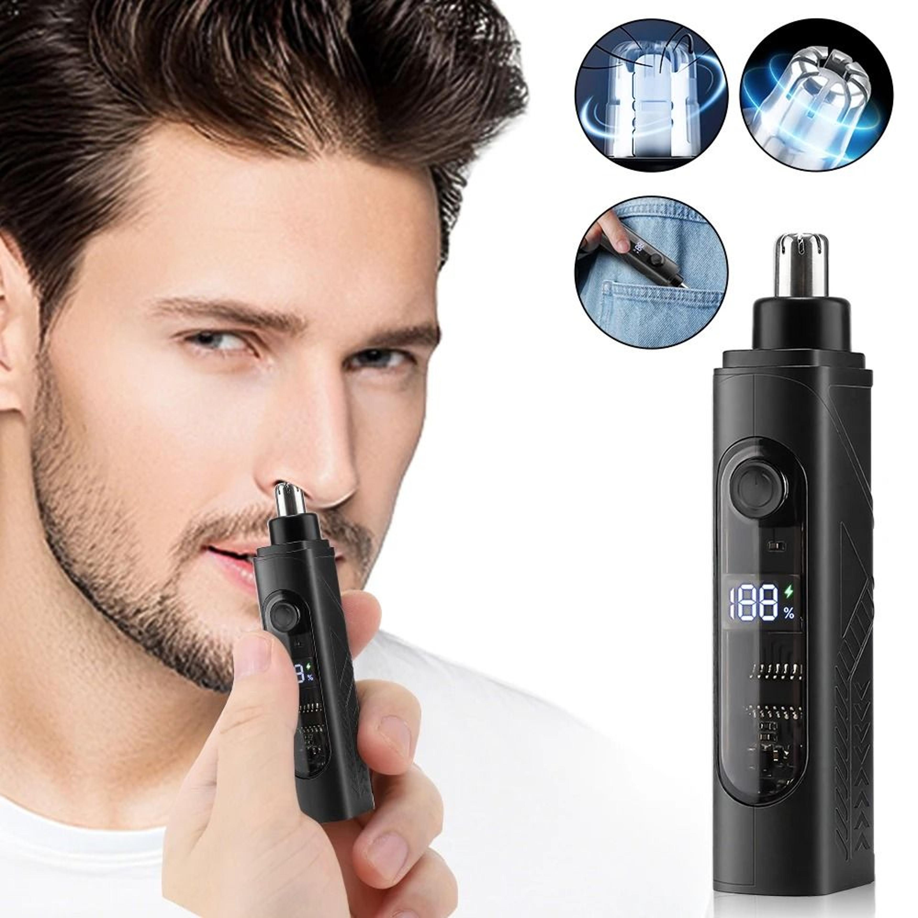 mini electric nose hair trimmer for men and women