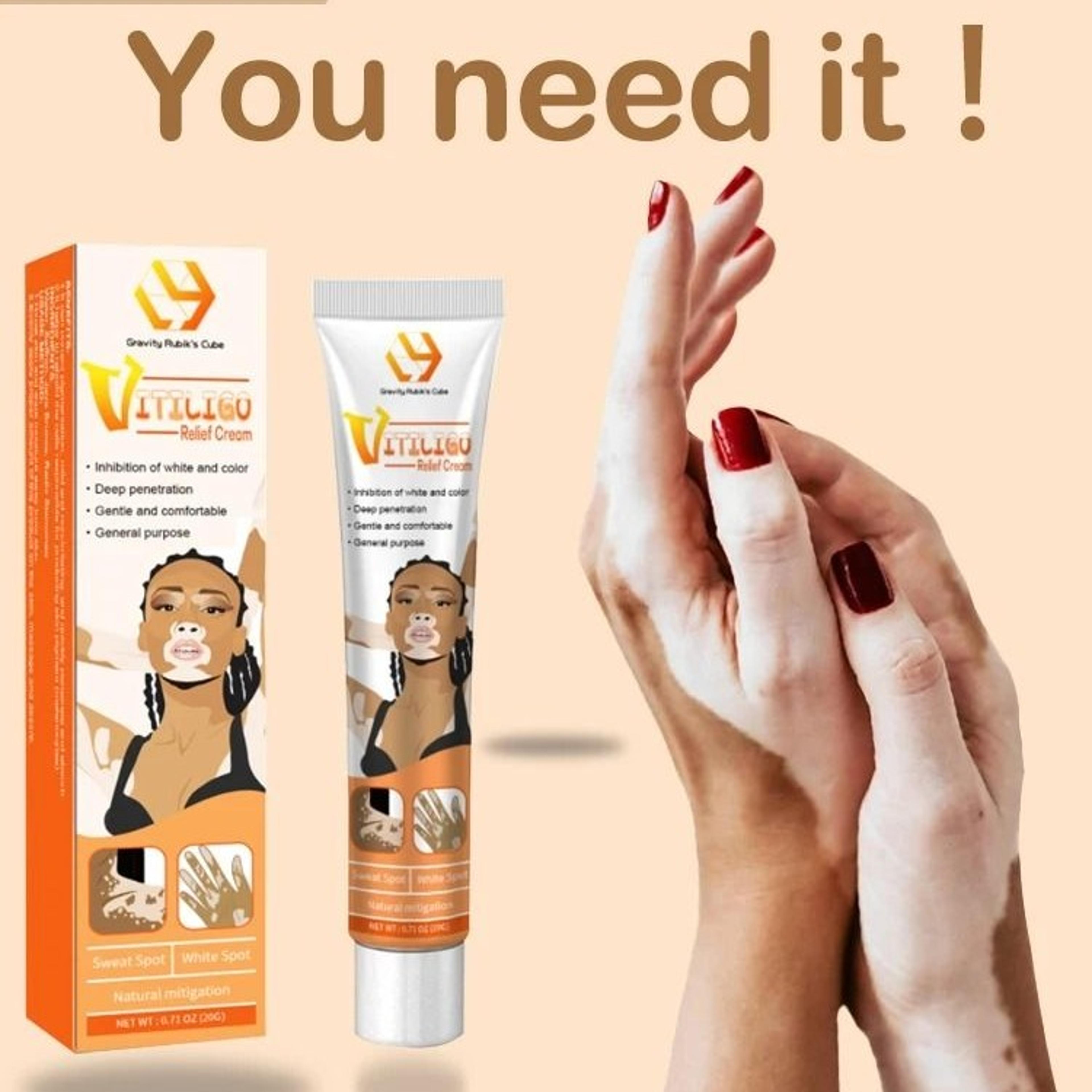 daily white spot skin care ointment for uneven-looking skin