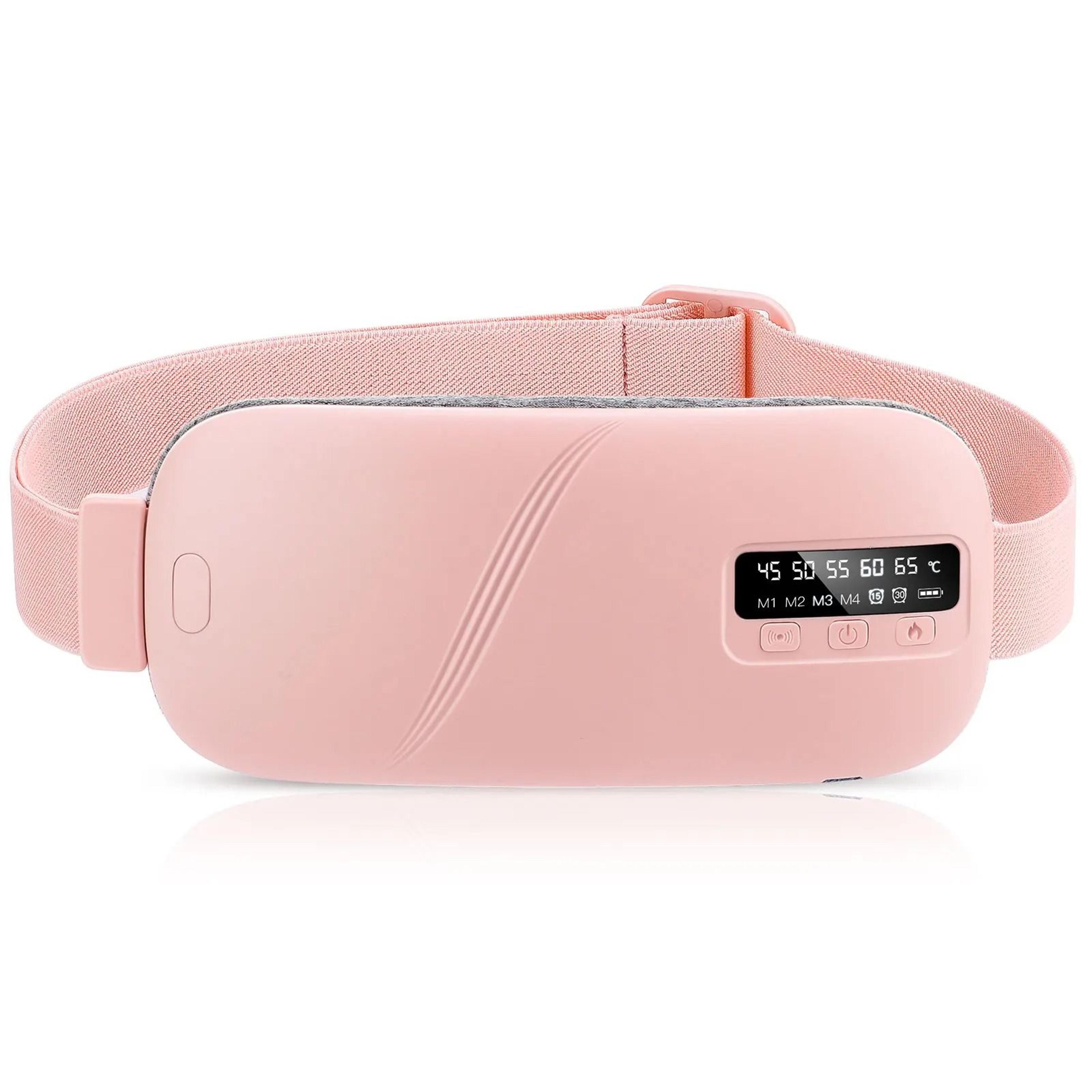rechargeable menstrual heating belt with vibration massage