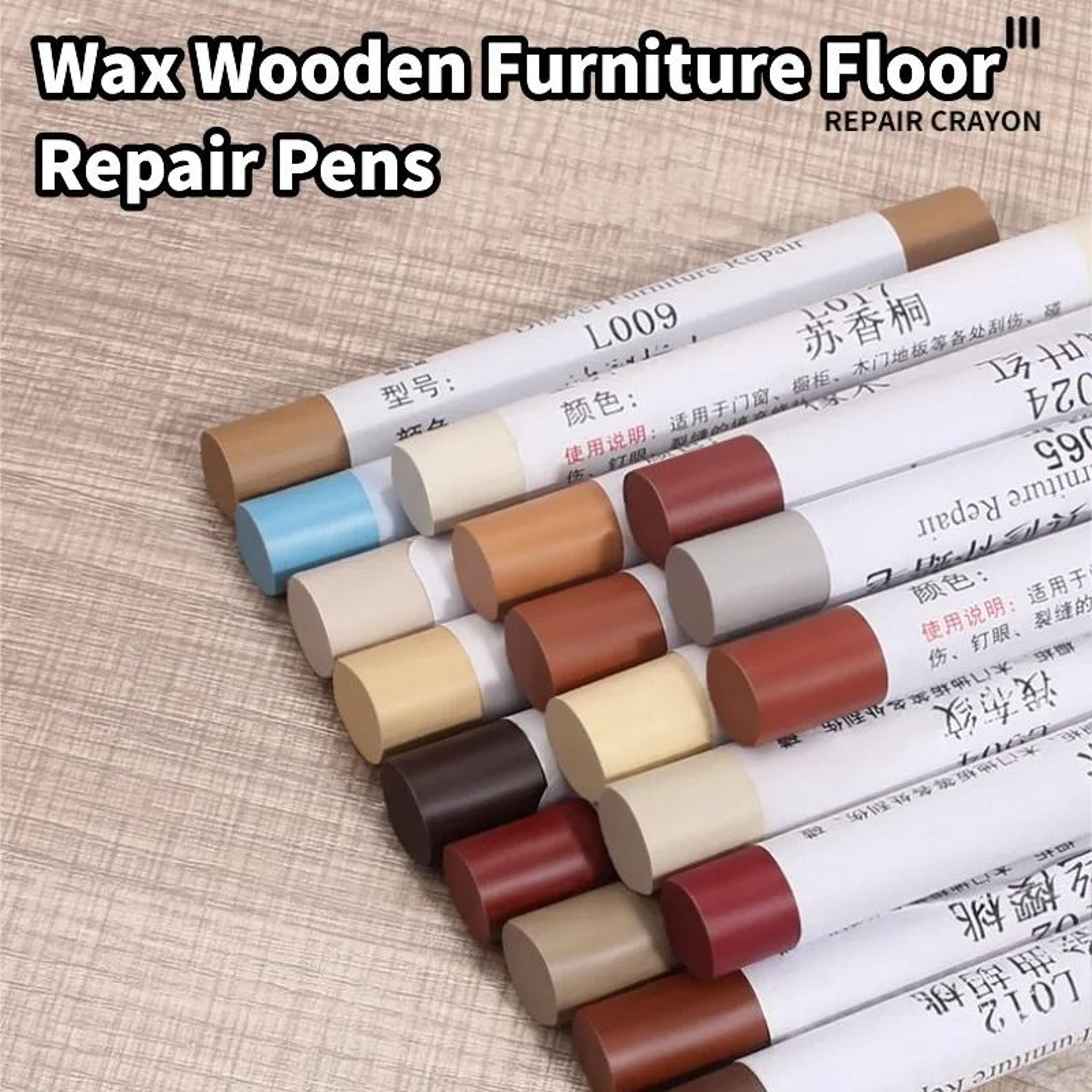 waterproof wood scratch repair crayon for furniture and floors