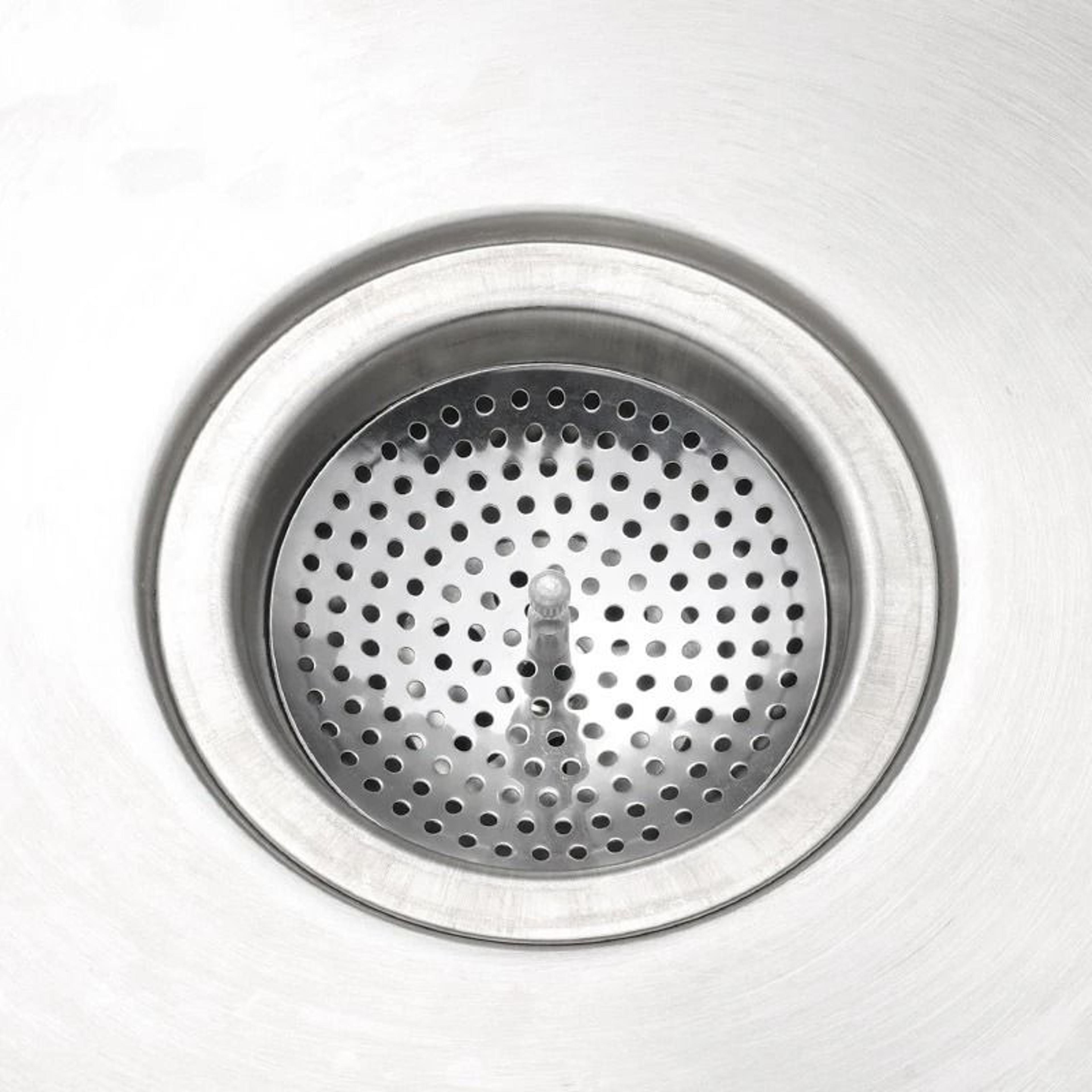 stainless steel sink strainer stopper and drain hair catcher