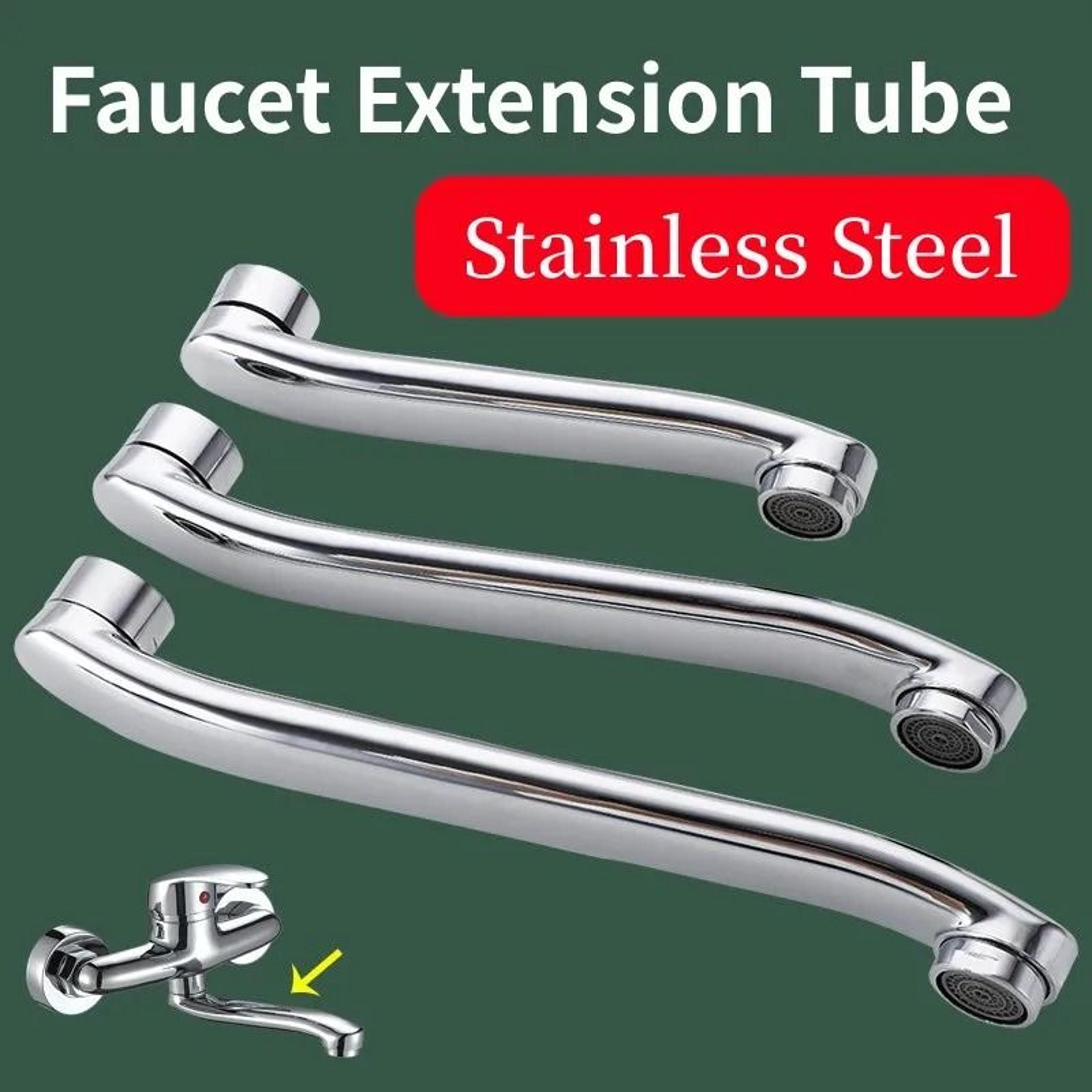 stainless steel s-bend faucet extension pipe