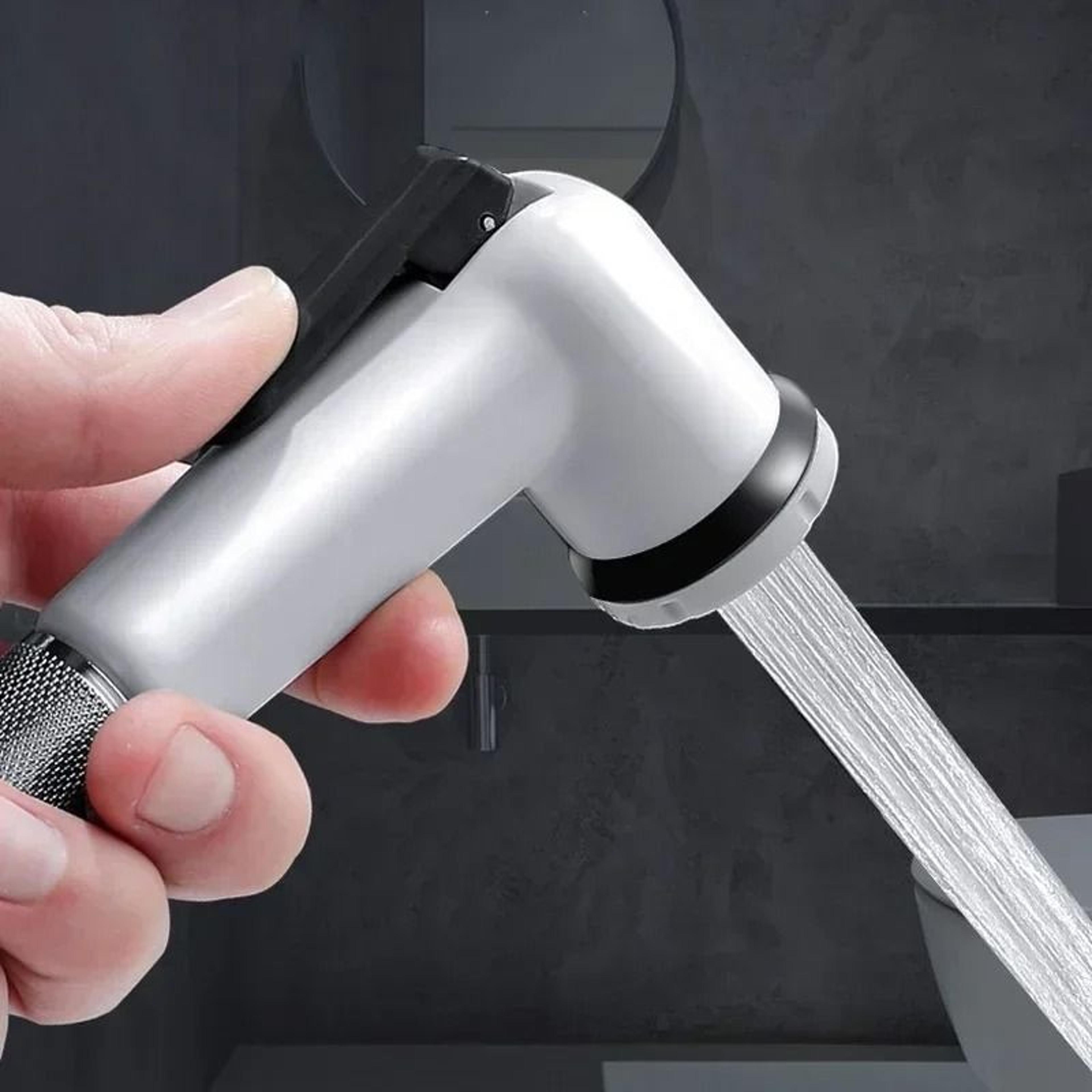 adjustable abs handheld bidet sprayer for toilet cleaning