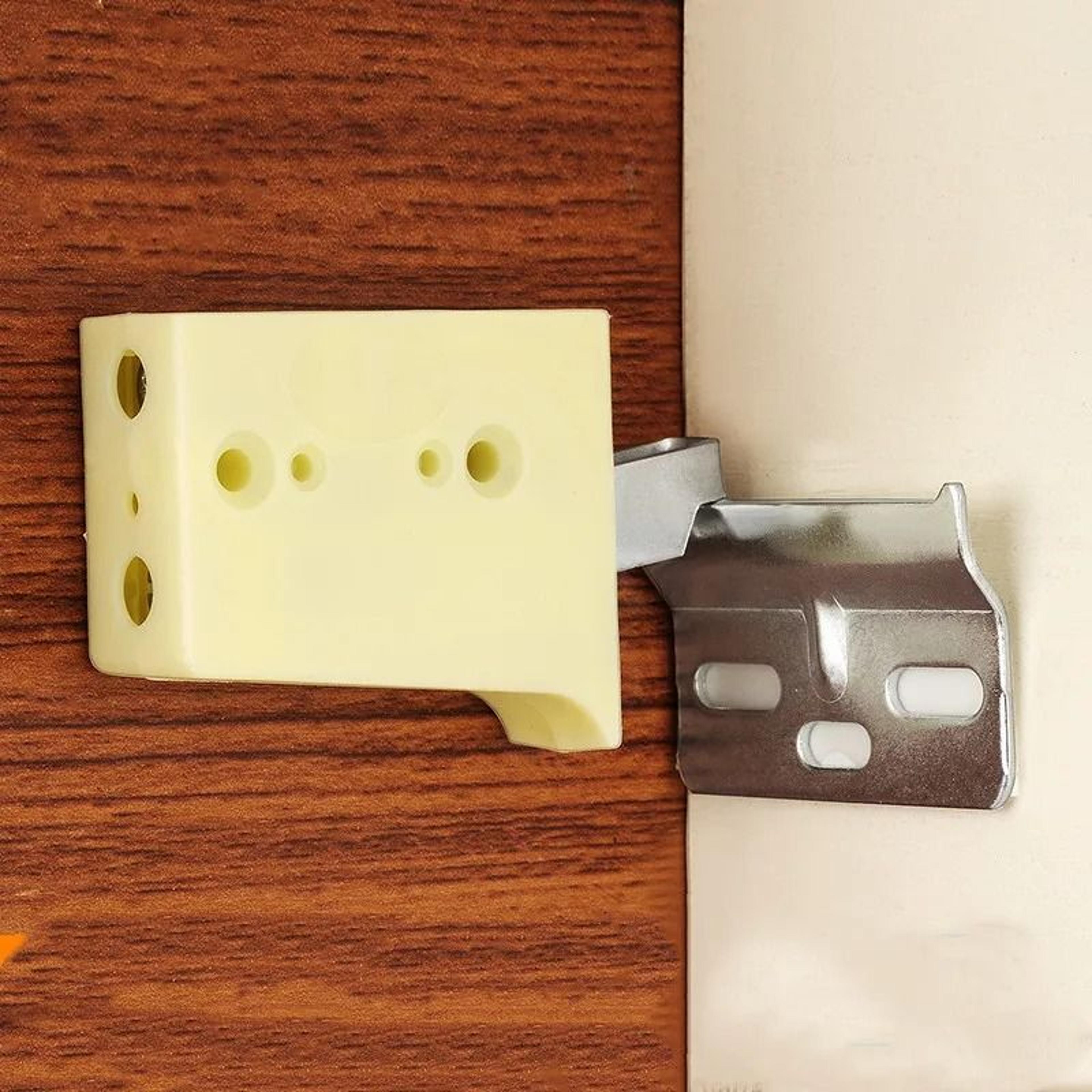 2pc heavy-duty invisible cabinet wall mount brackets