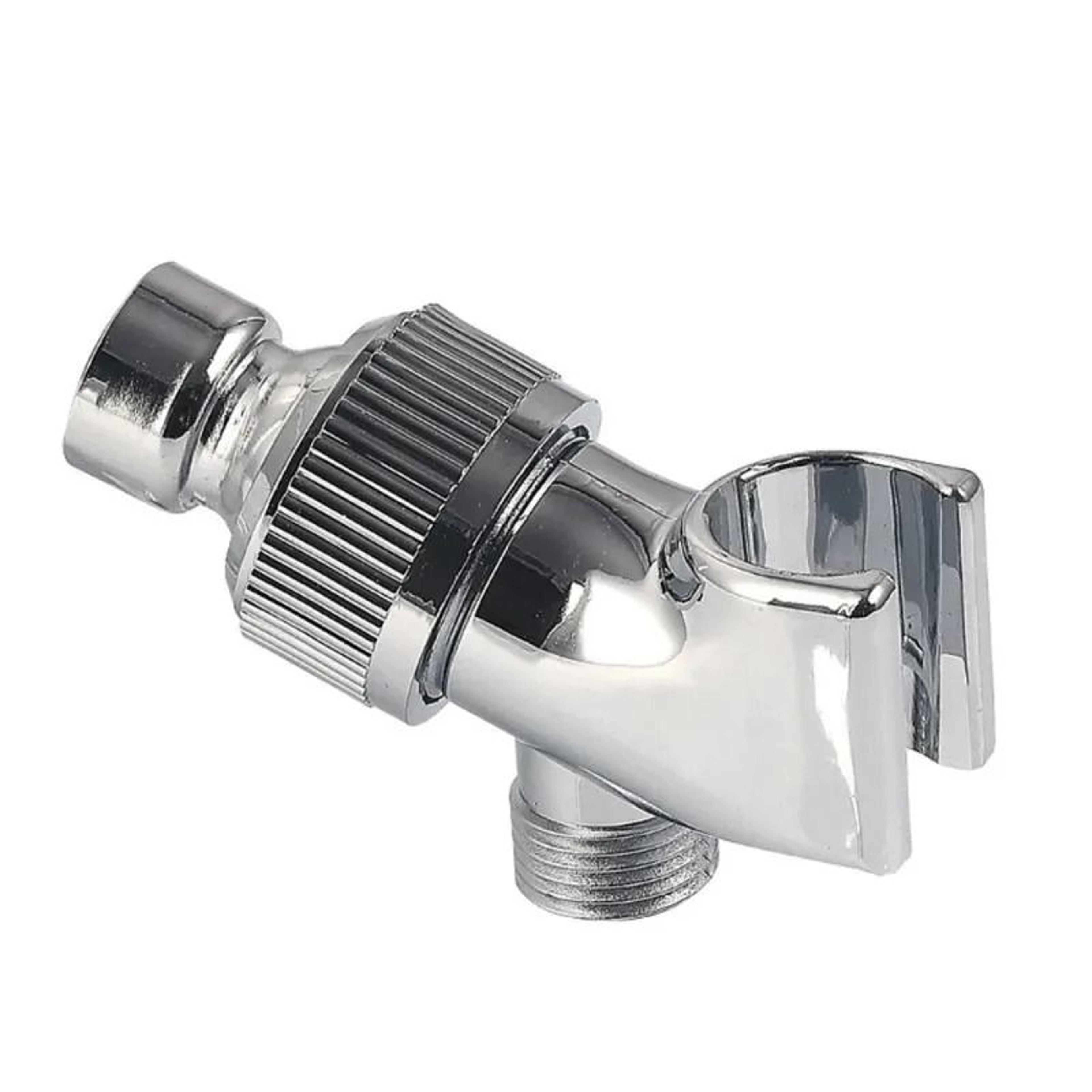 g1/2 3-way shower diverter valve with adjustable holder