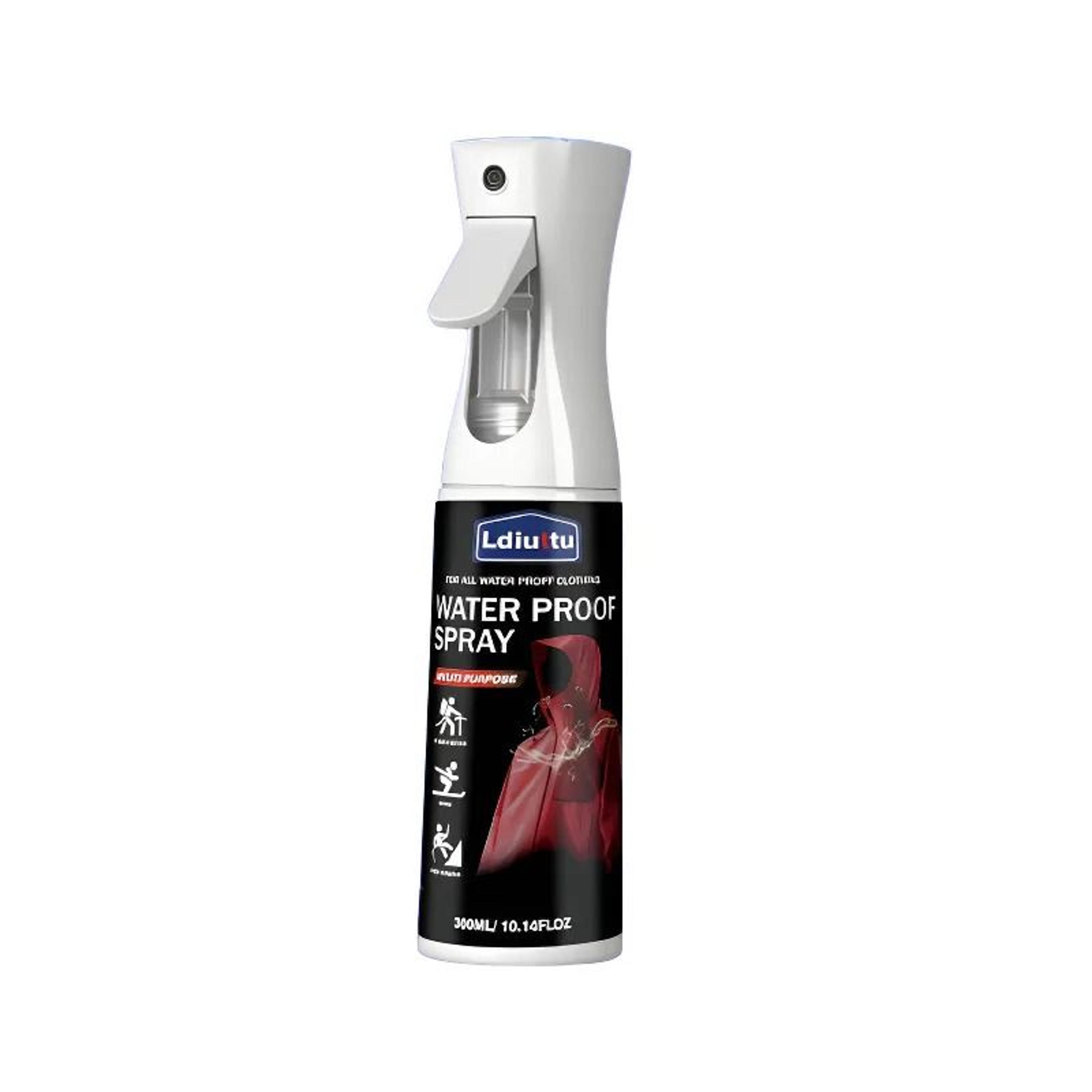 300ml nano waterproof fabric and gear protection spray