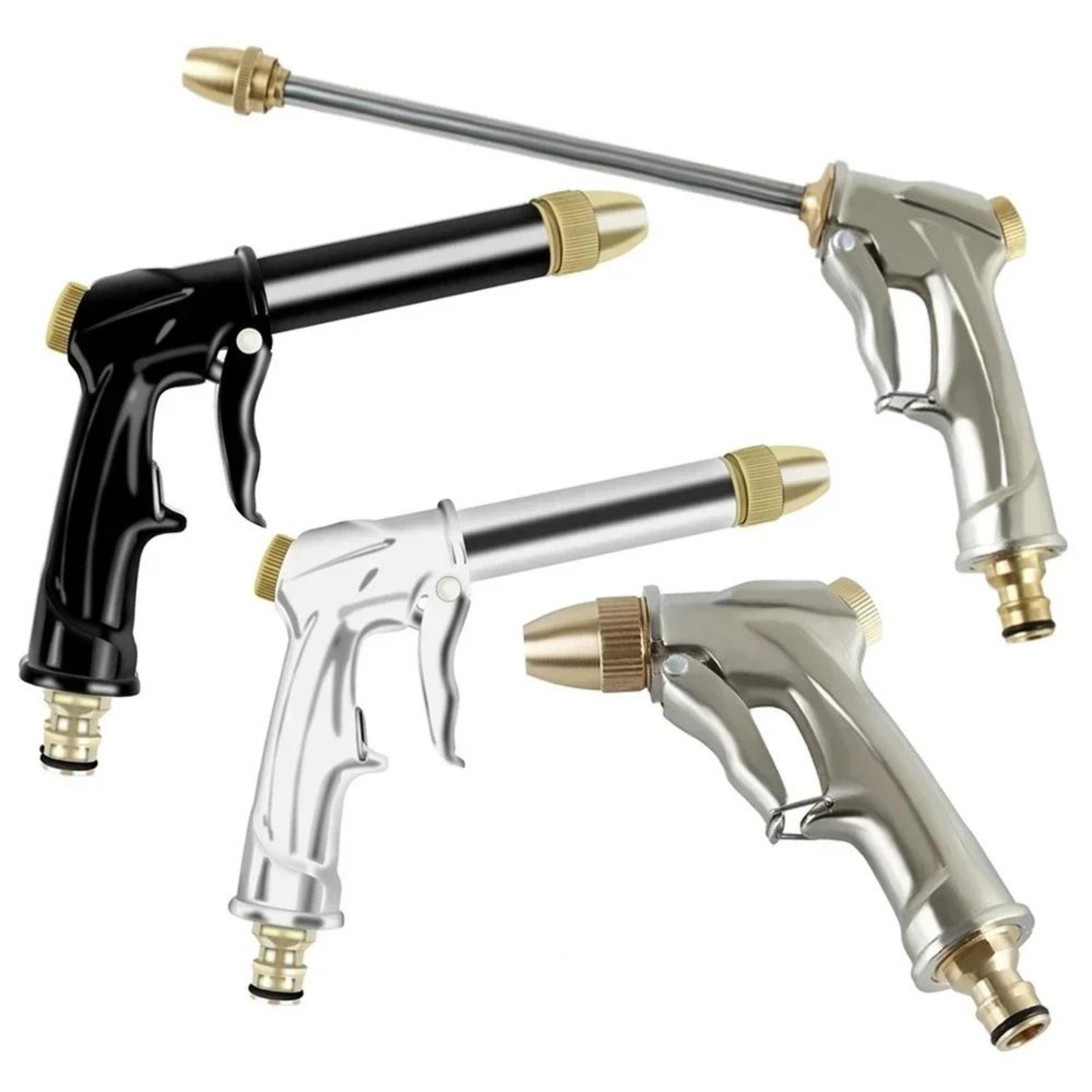 adjustable metal high pressure water gun for car wash and garden