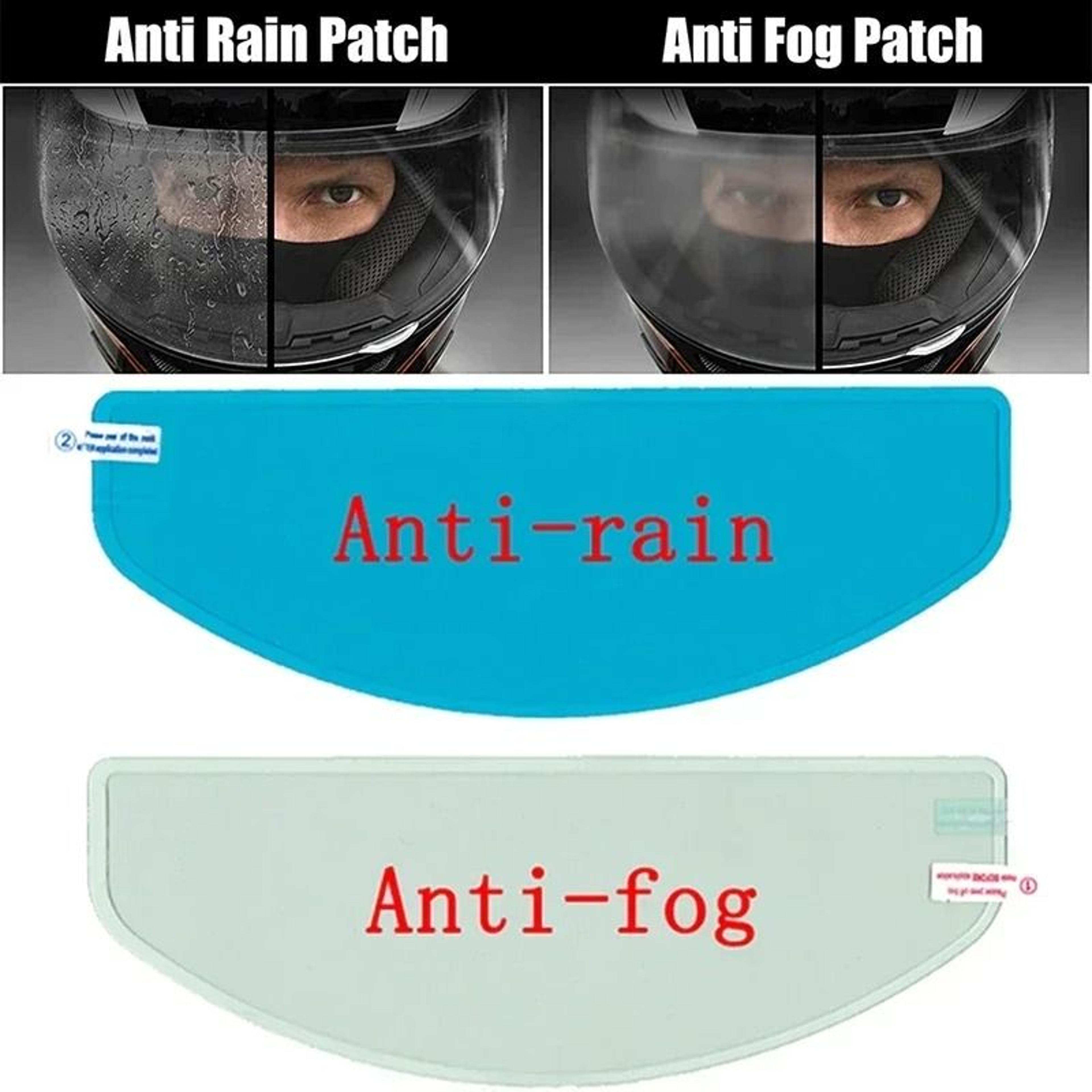 clear anti-fog rainproof helmet visor film for motorcycle riding