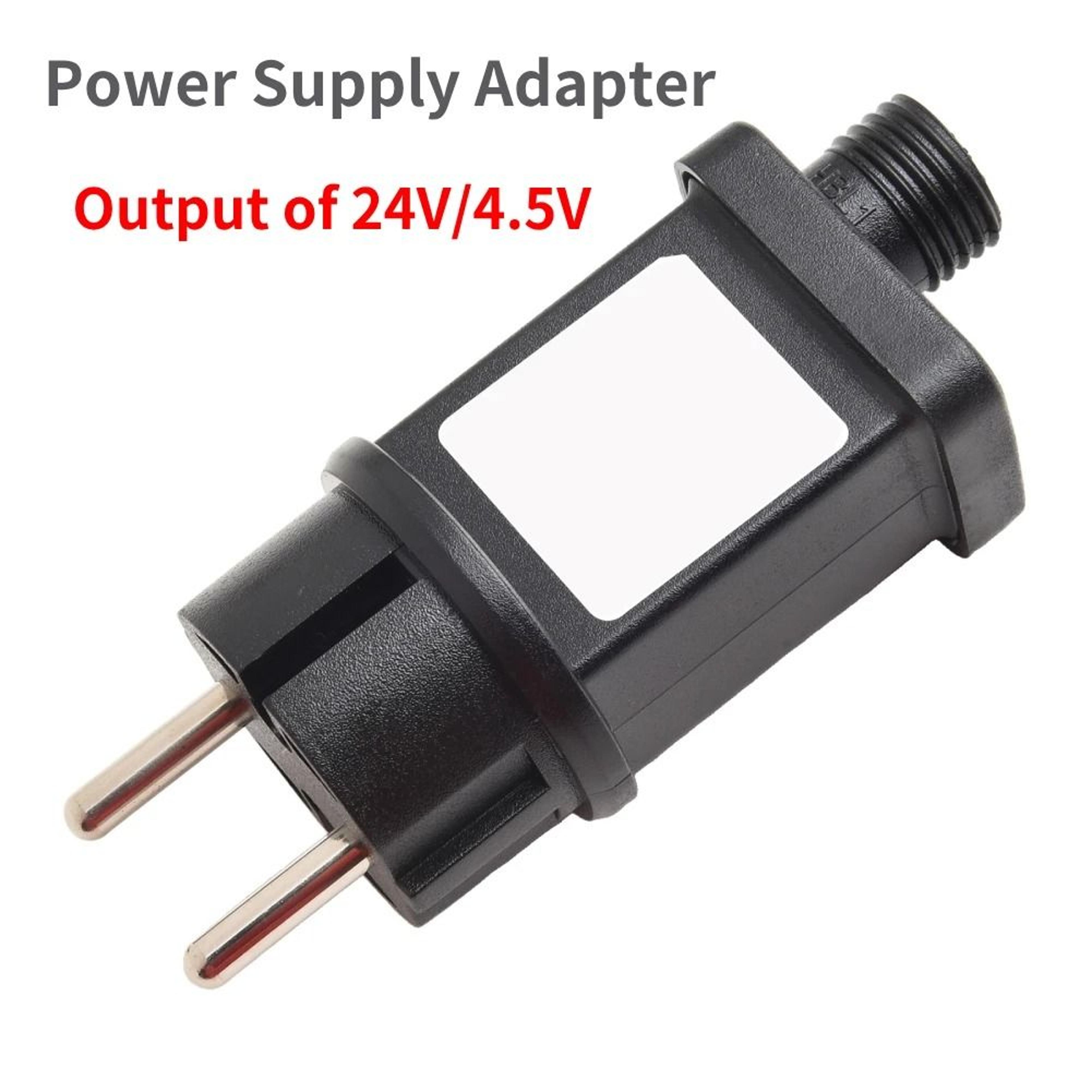 ip44 led fairy light power adapter 4.5v or 24v 3.6w replacement transformer driver