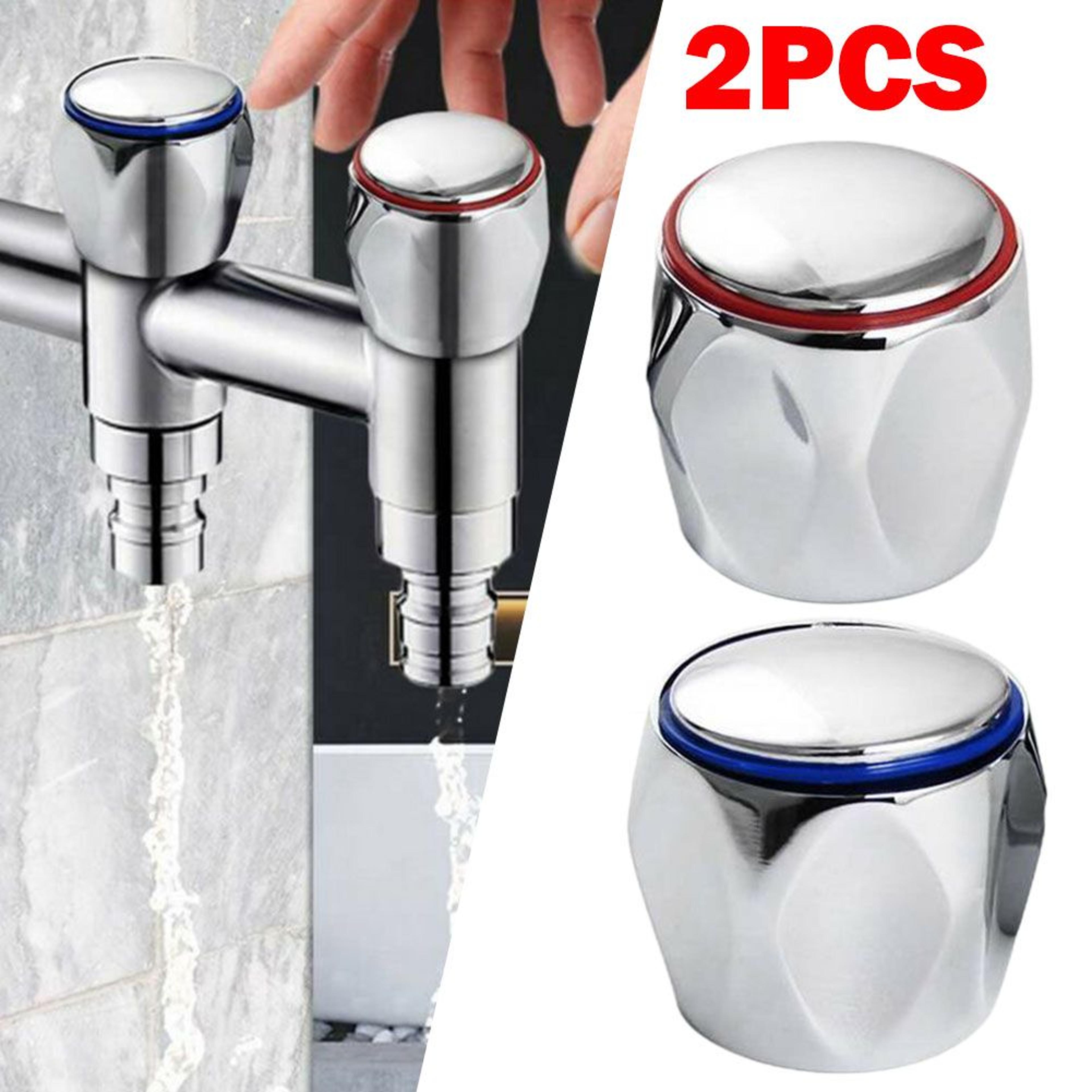 replacement faucet handles set for 20-spline hot and cold taps
