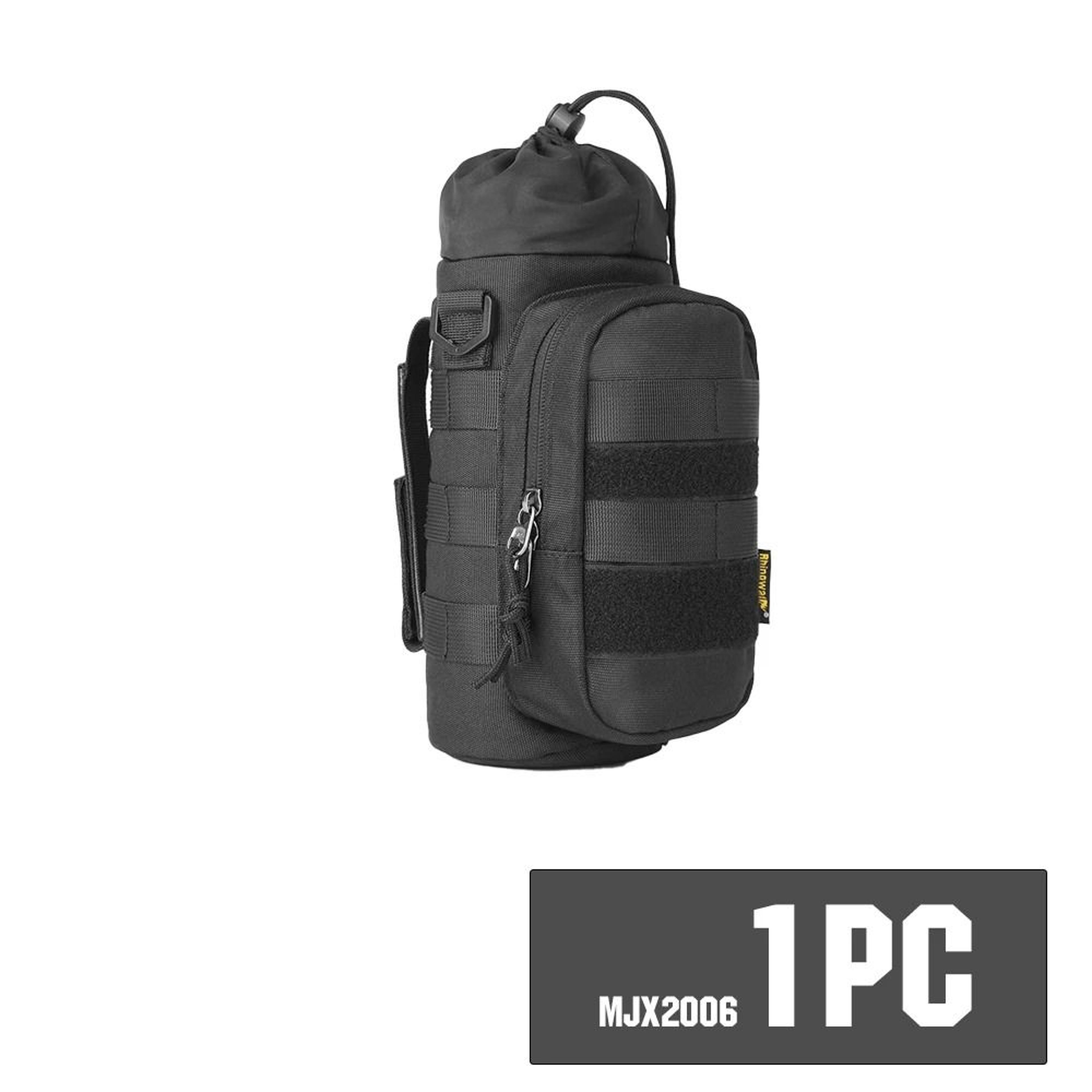 1–1.5l motorcycle bottle holder bag insulated molle water cup pouch