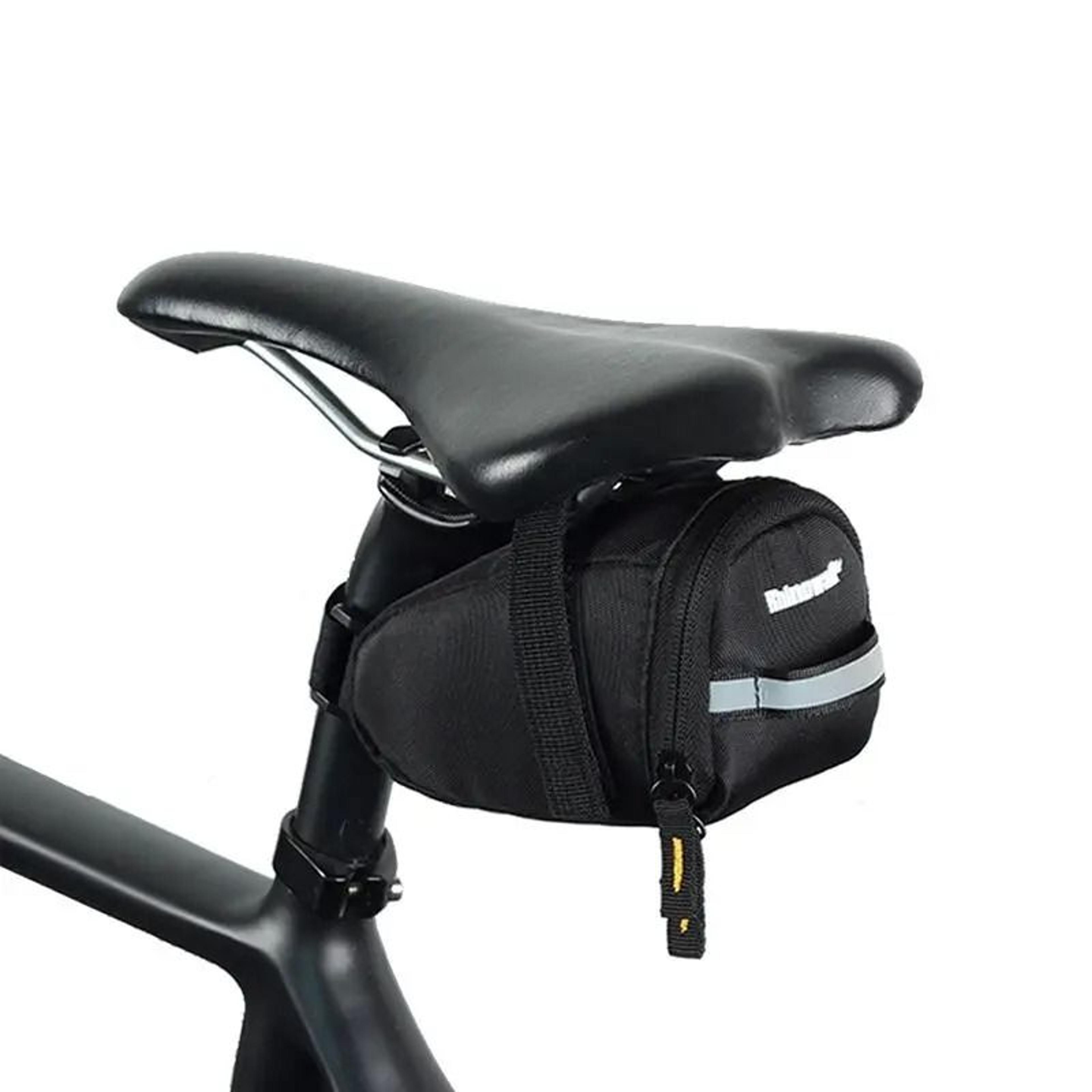rainproof bike saddle bag reflective under-seat storage for mtb and road bikes