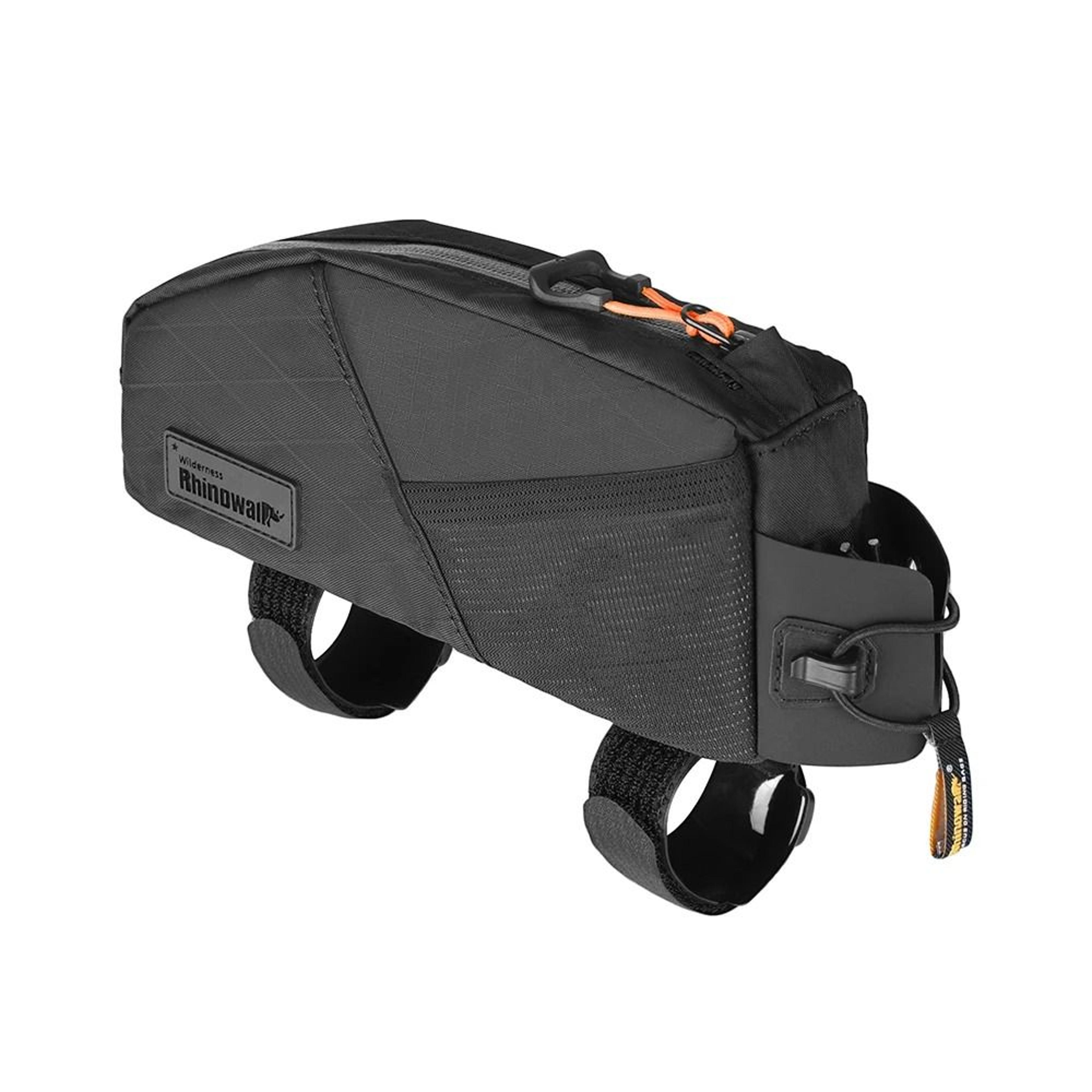 1.2l/2.1l bike top tube bag water-resistant frame storage pack