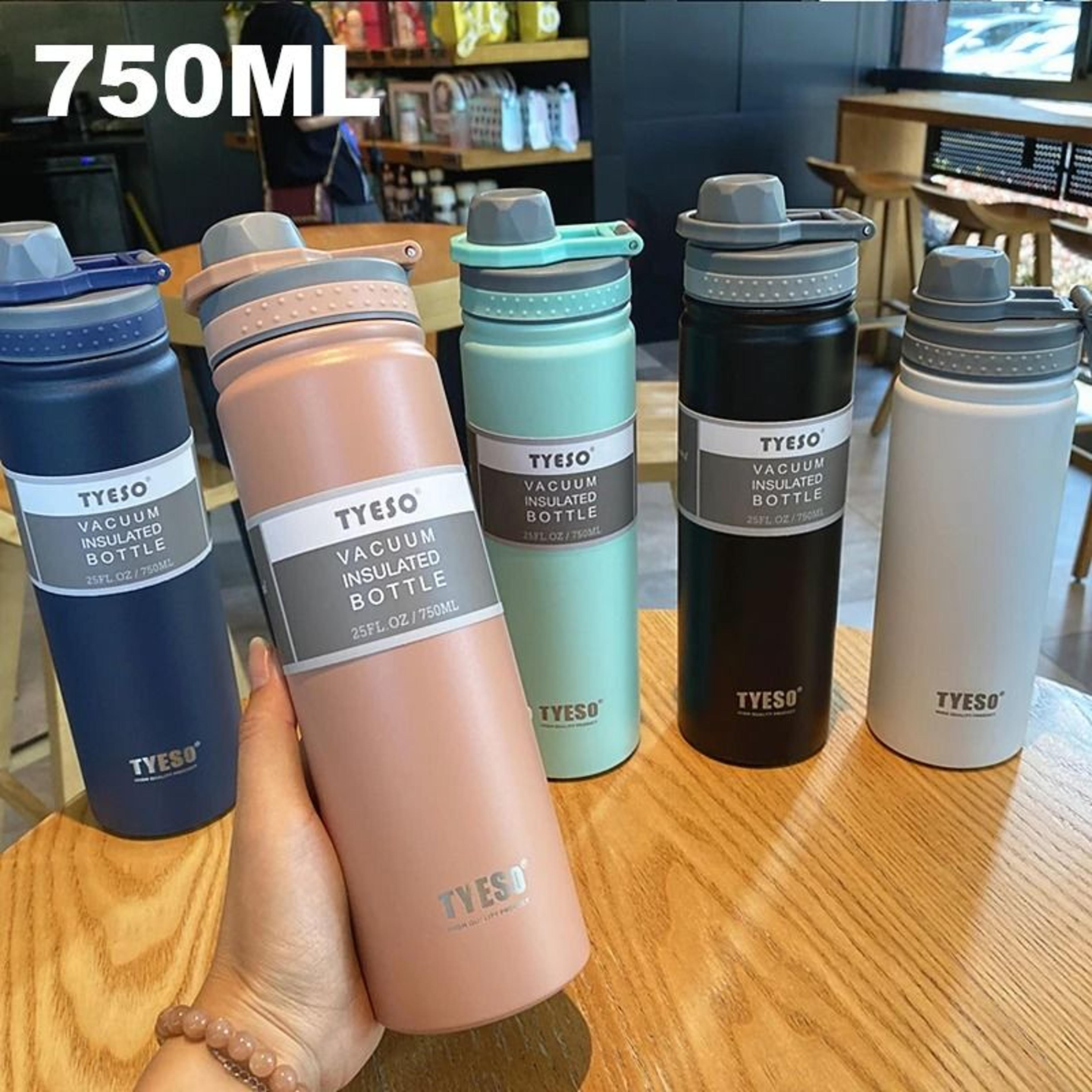 750ml insulated water bottle stainless steel vacuum travel flask