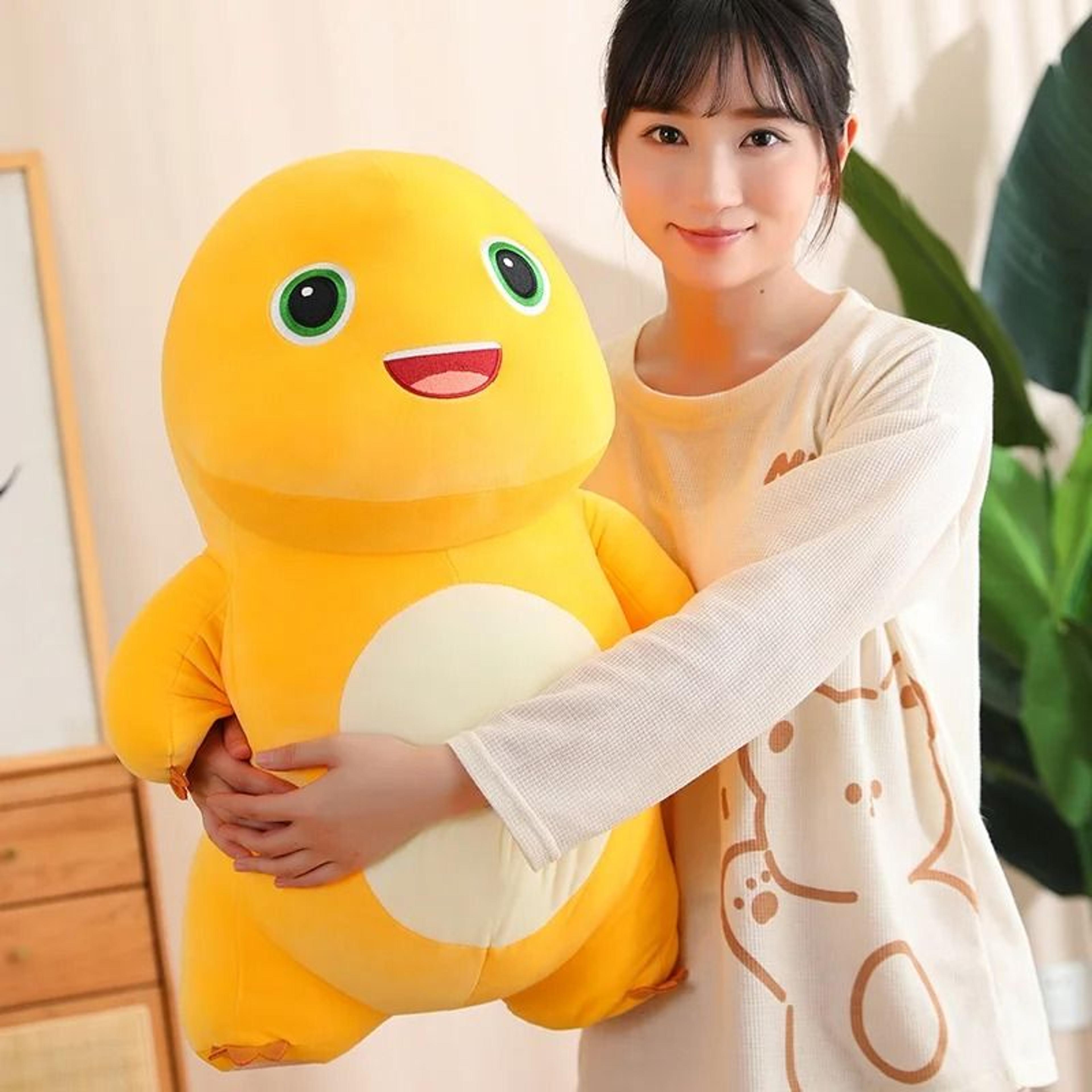 cute dinosaur plush toy soft stuffed pillow for kids and room decor
