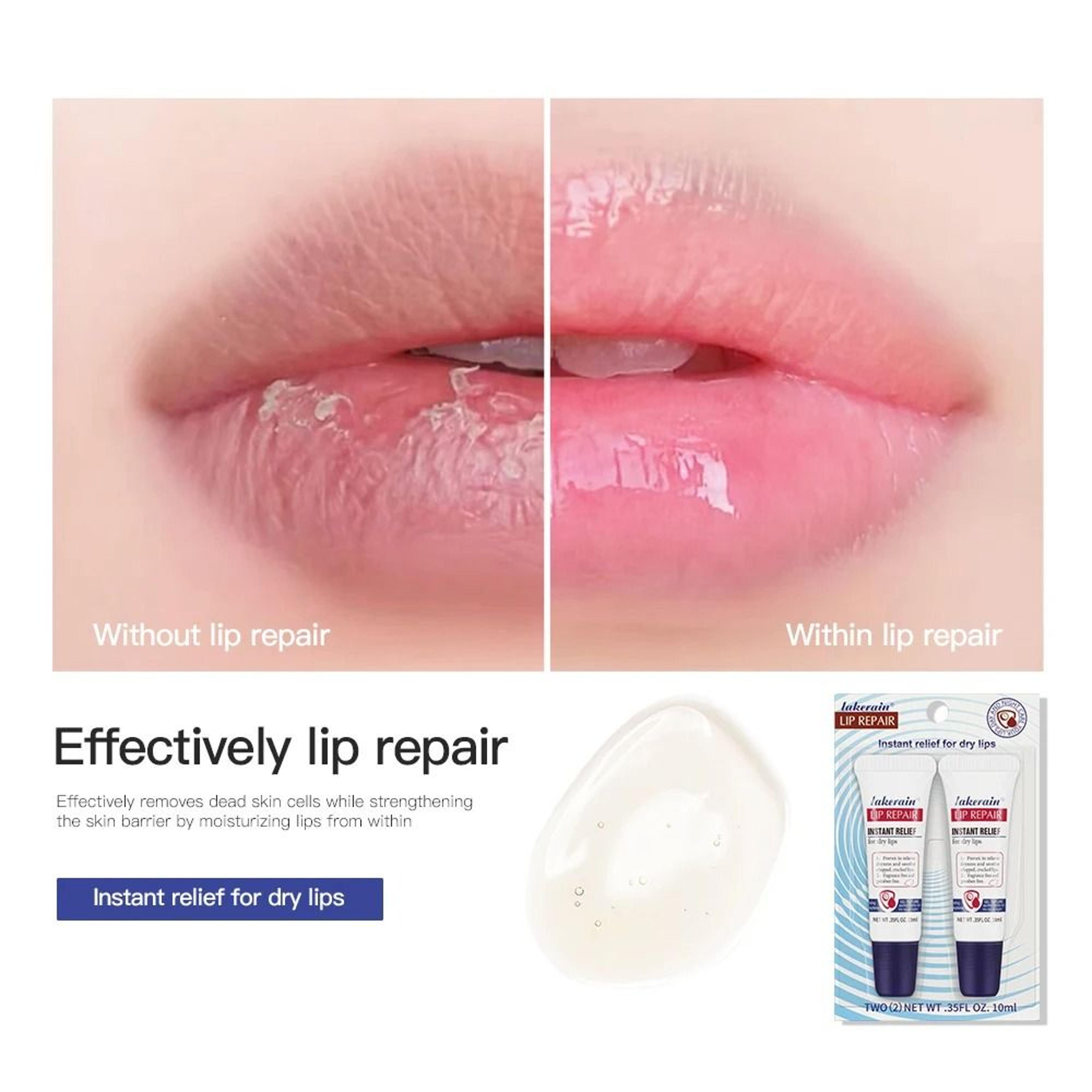 2-pack aquaphor lip repair moisturizing ointment for dry chapped lips