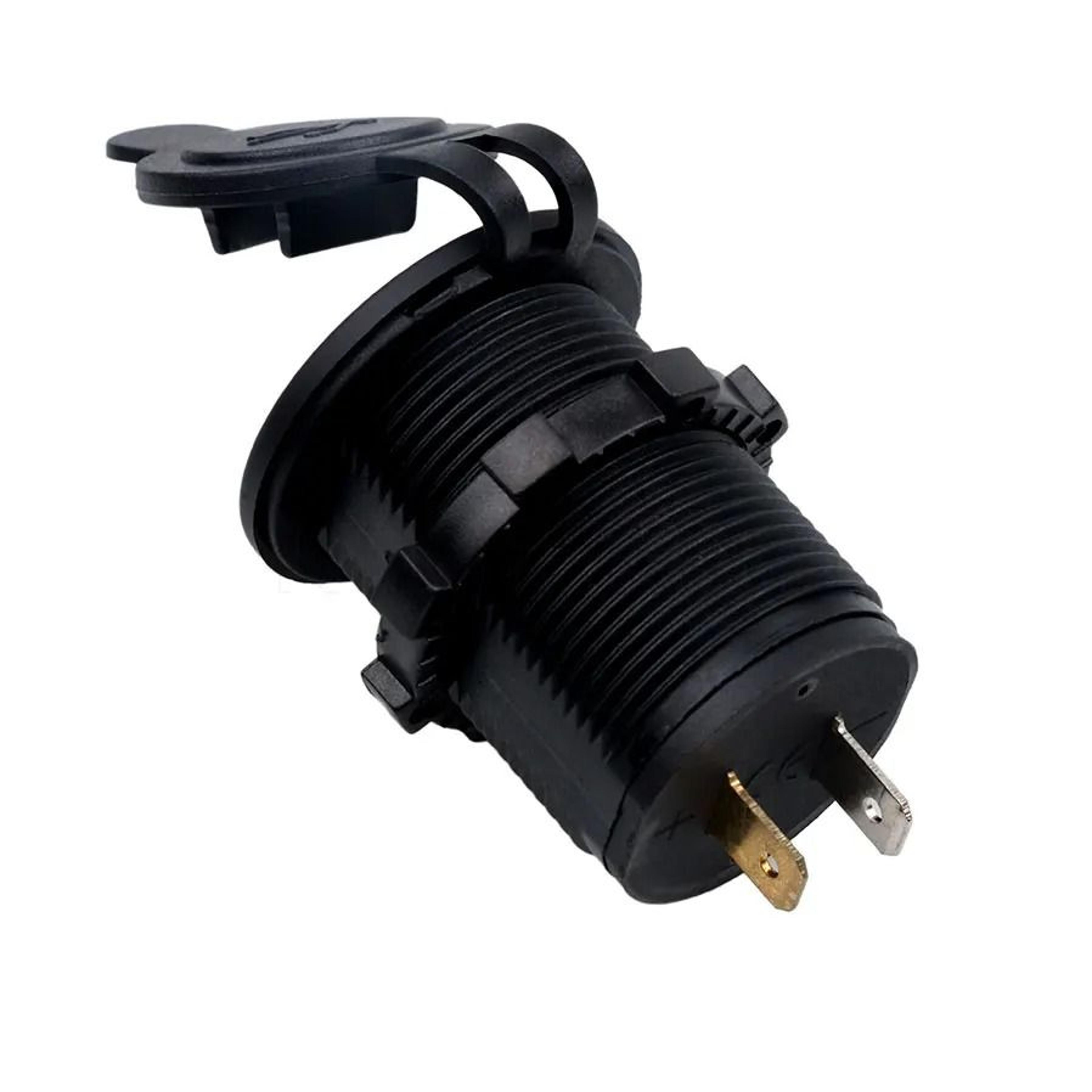 universal dual usb car charger splitter 12v cigarette lighter power adapter