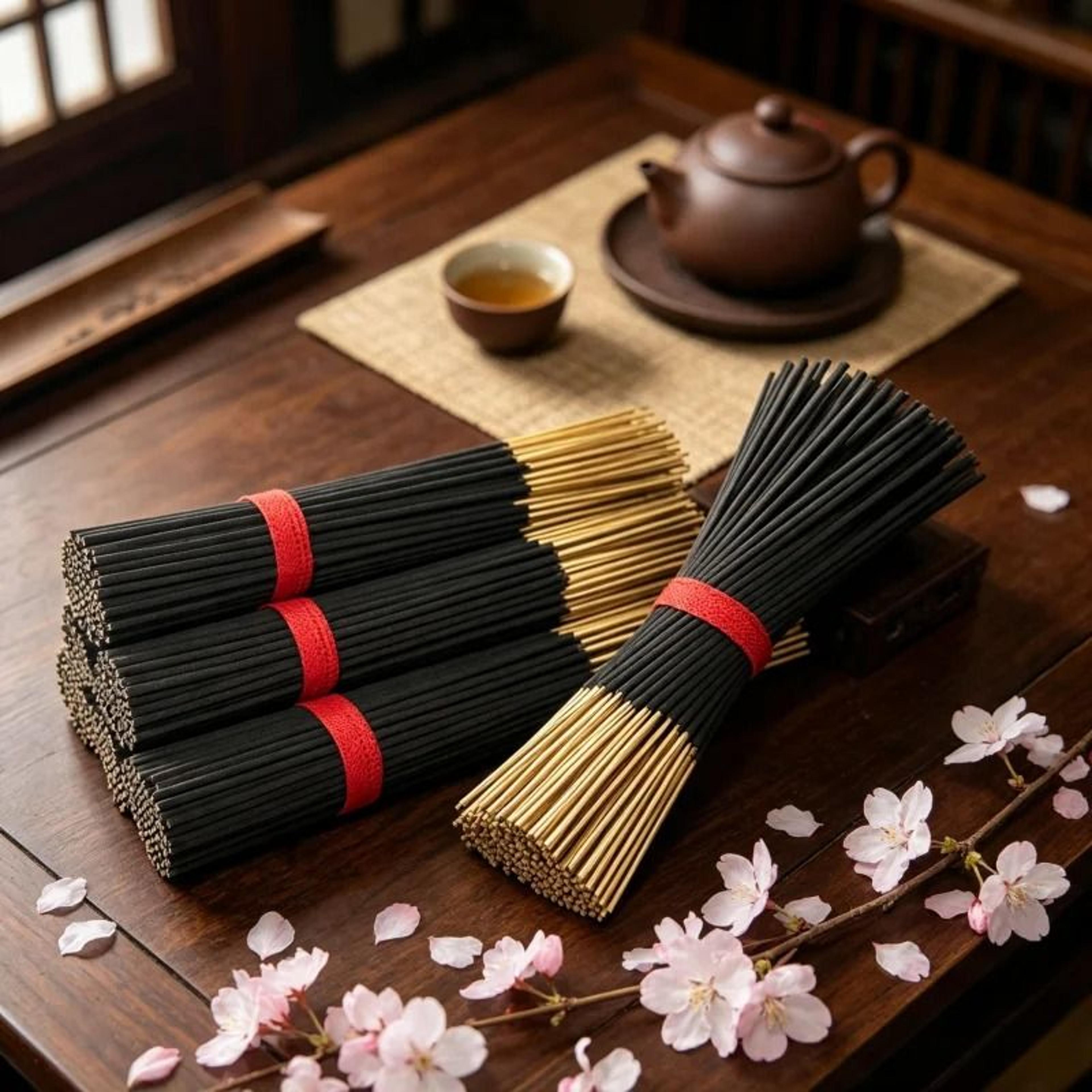 japanese cherry blossom incense sticks long burning 100 pack