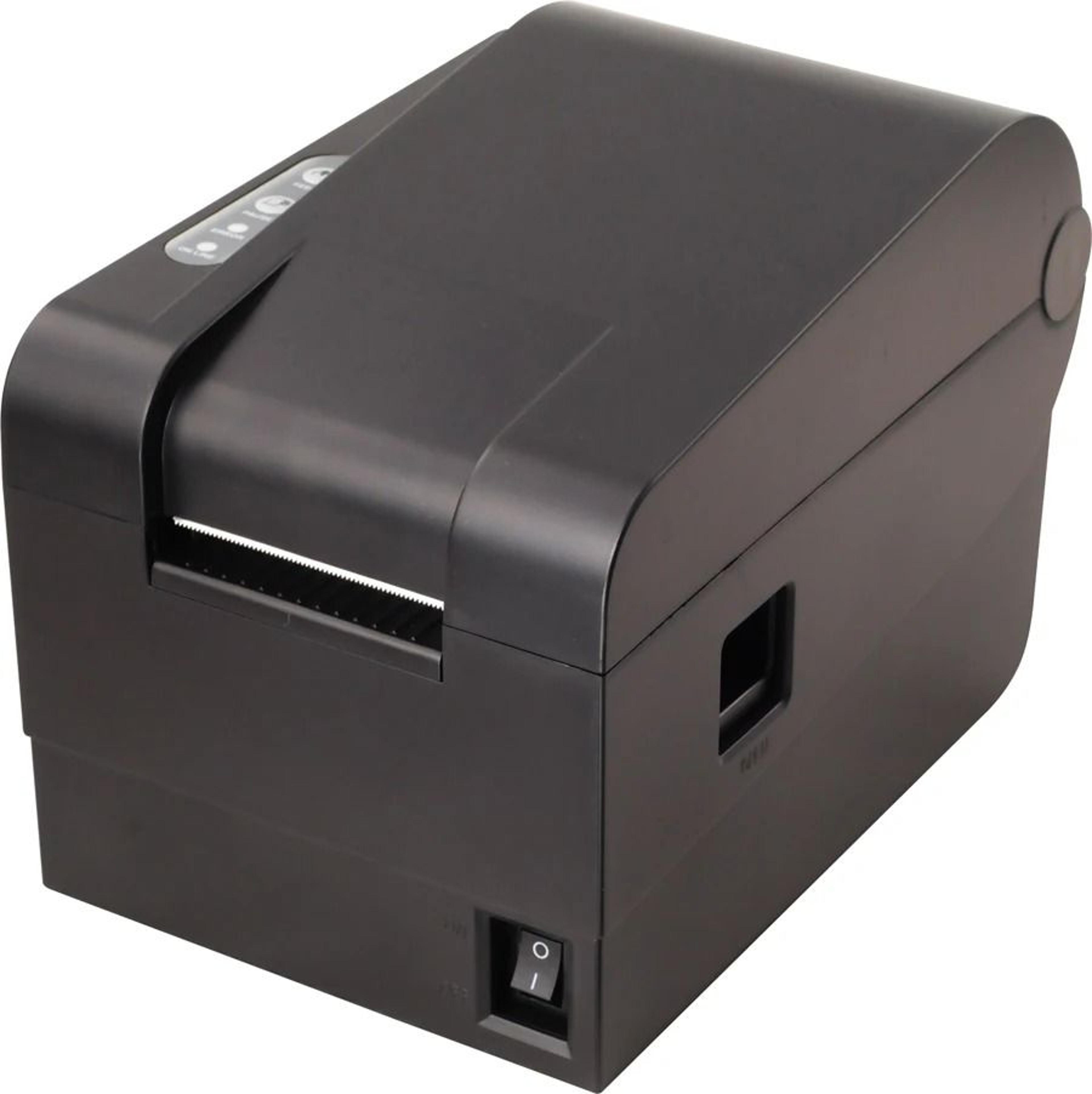 xp-235b 58mm usb thermal label printer – inkless barcode and receipt printer