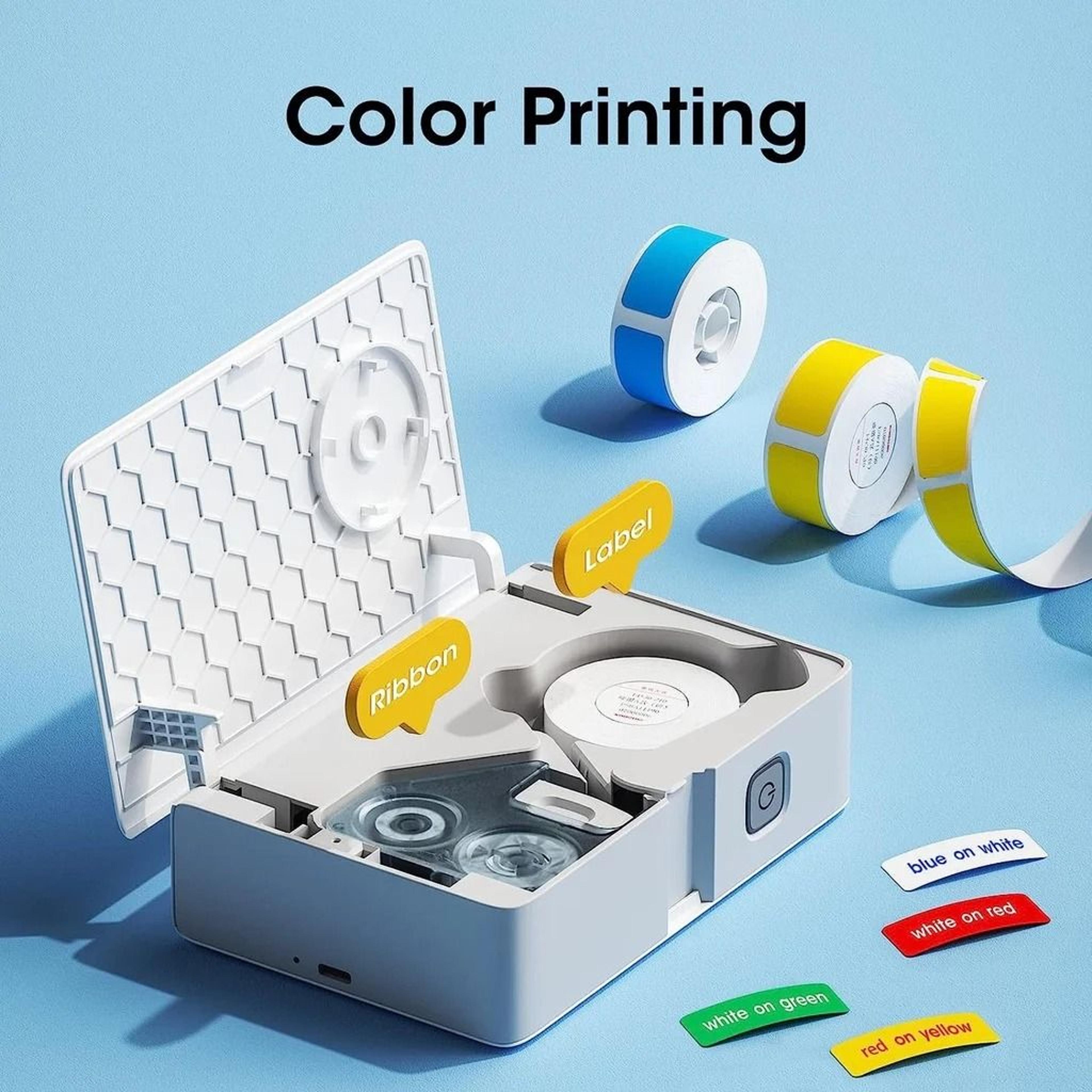 long lasting thermal transfer ribbon – fade resistant label printer refills