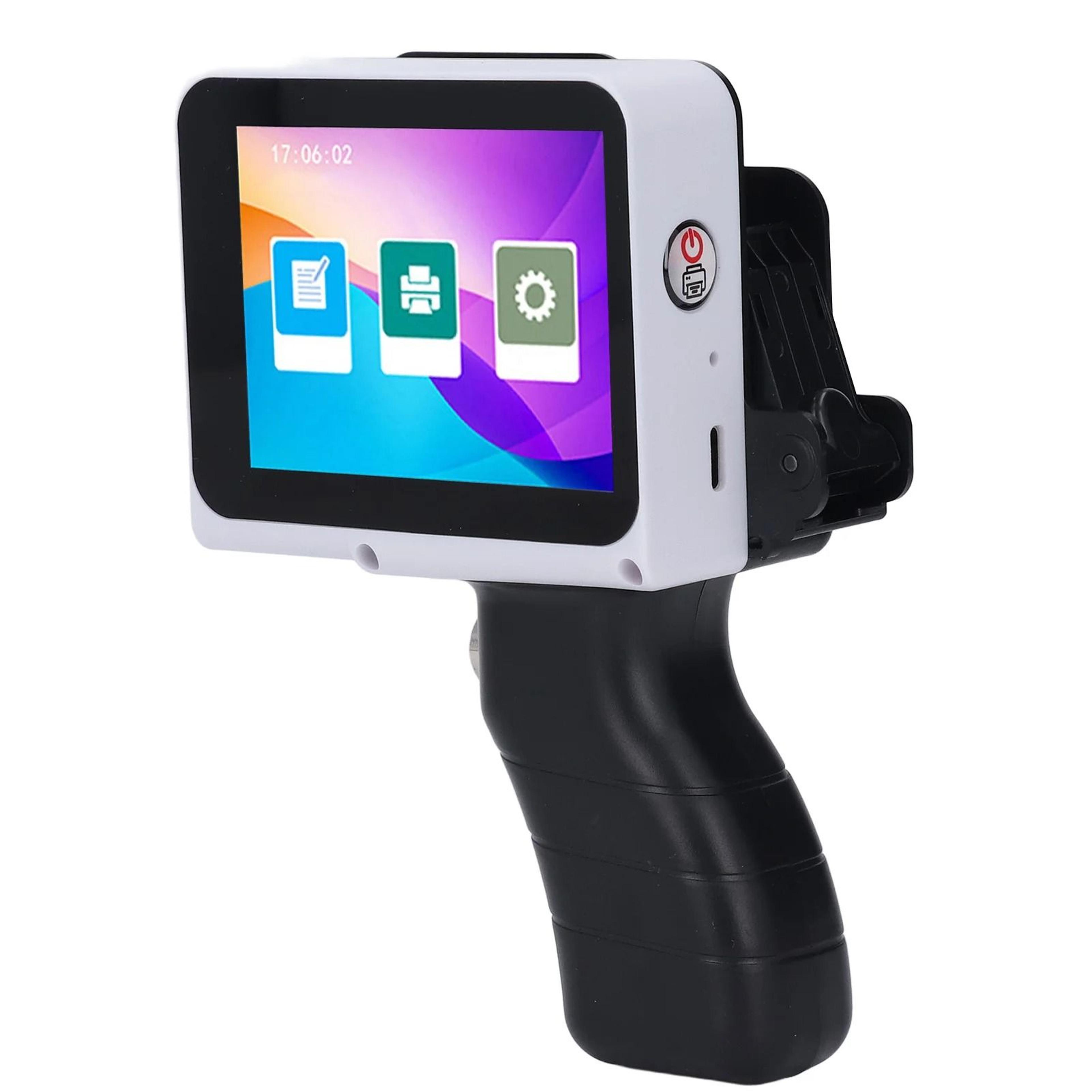 codeswift 12.7mm handheld inkjet printer – portable date and barcode coding machine