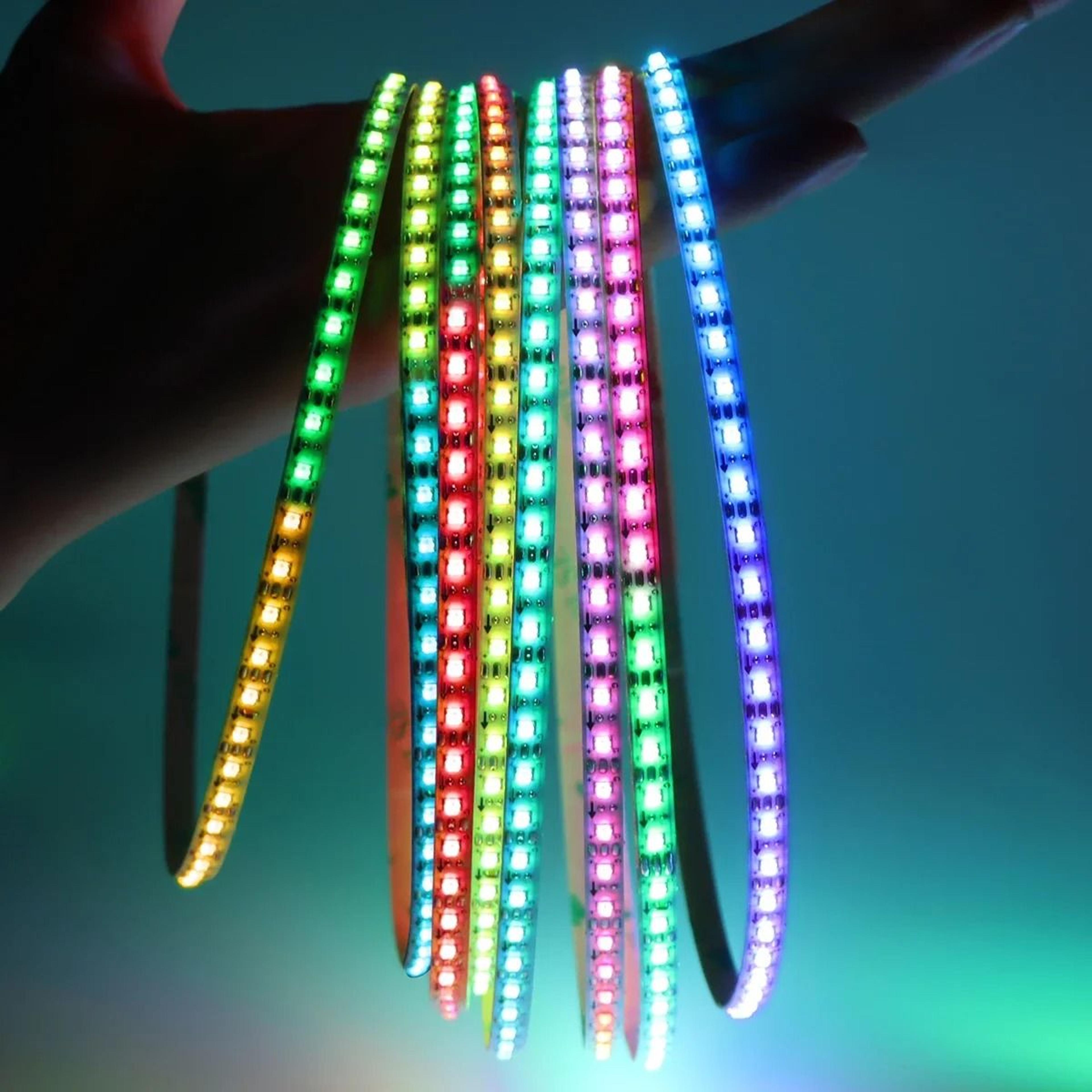 5mm ultra narrow rgbic led strip lights for dynamic color lighting