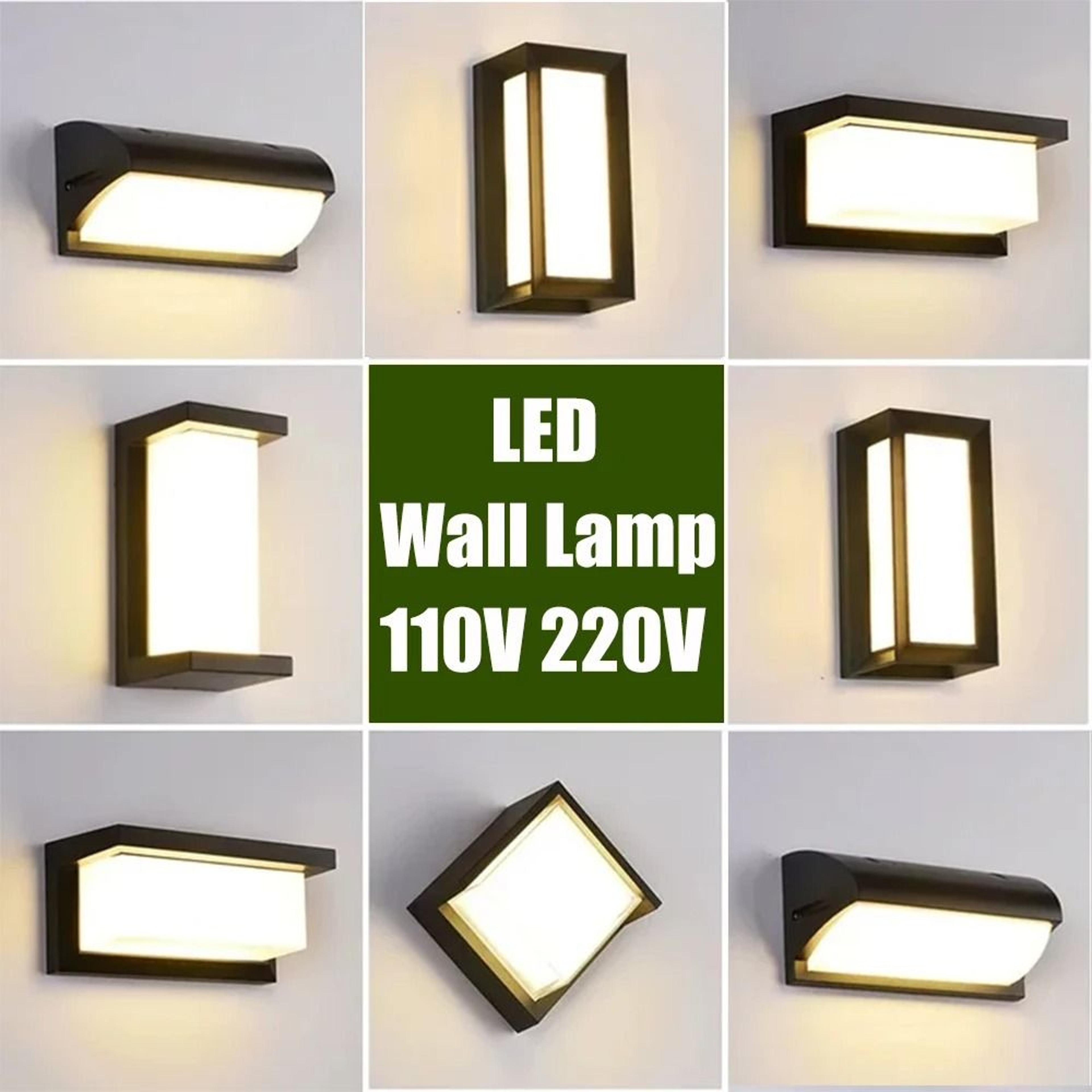 waterproof outdoor led wall light for stairs pathways and garden lighting